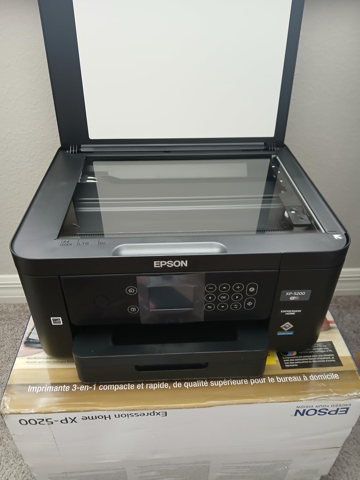 Epson Expression Home XP-4200 Wireless Color All-in-One Printer with Scan, Copy, Automatic 2-Sided Printing, Borderless Photos and 2.4