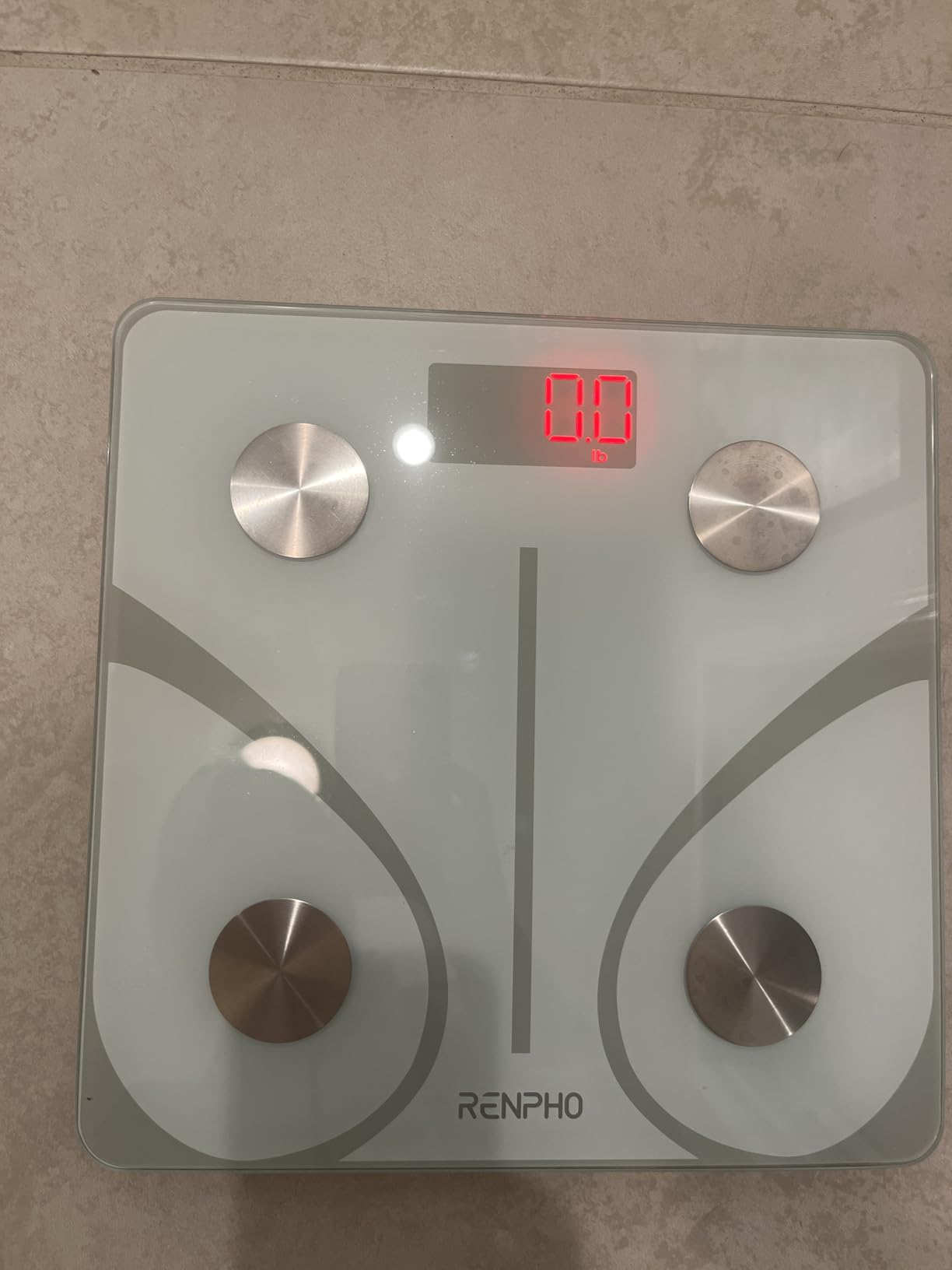 RENPHO Smart Scale with Endless Power, Solar-Powered Scale for Body Weight, No Batteries Needed, Digital Bluetooth Body Fat Scale, Body Composition Monitor with Smart App, 400 lbs-Elis Solar 1 - Customer Photo 1