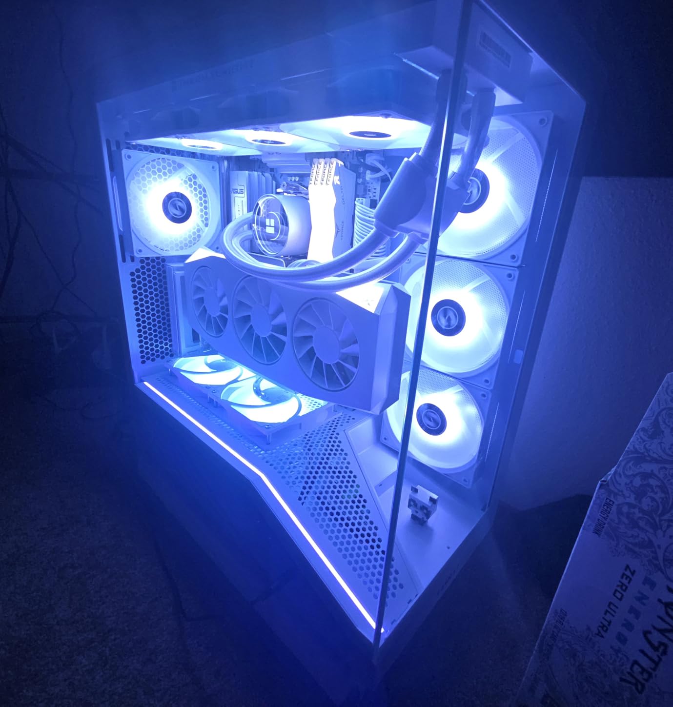 Thermalright Frozen Notte 360 White ARGB V2 Water Cooling CPU Cooler, 360 Specification CPU Liquid Cooler,3 PWM Fans, for AM4/AM5,Intel lga1700/1851/115x/2011 - Customer Photo 1