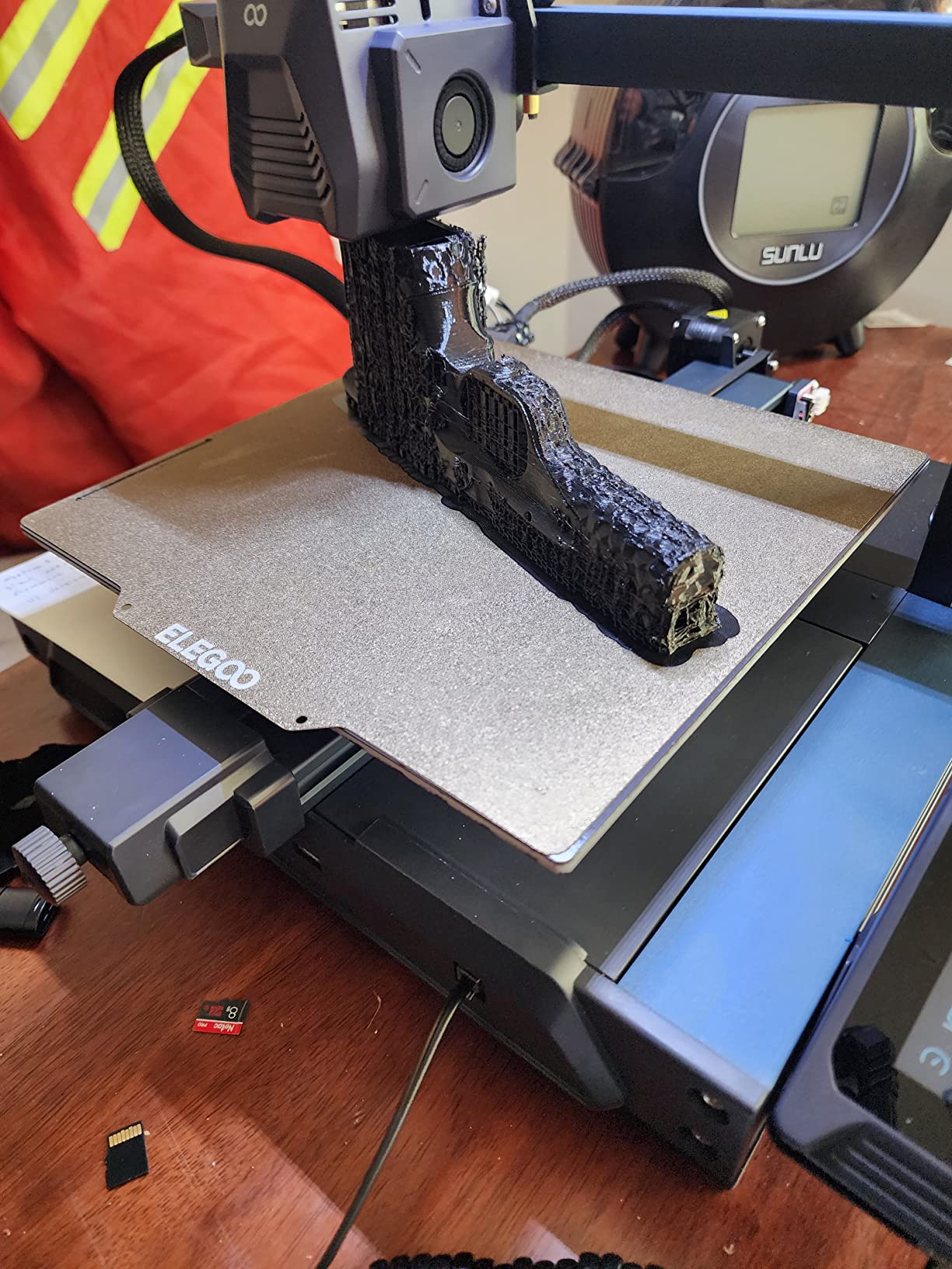 ELEGOO Neptune 3 Pro 3D Printer, Quick Assembly with Auto Leveling, Direct Drive Extruder, PEI Flexible Platform and Removable Touchscreen, 8.85x8.85x11 inch Printing Size - Customer Photo 2