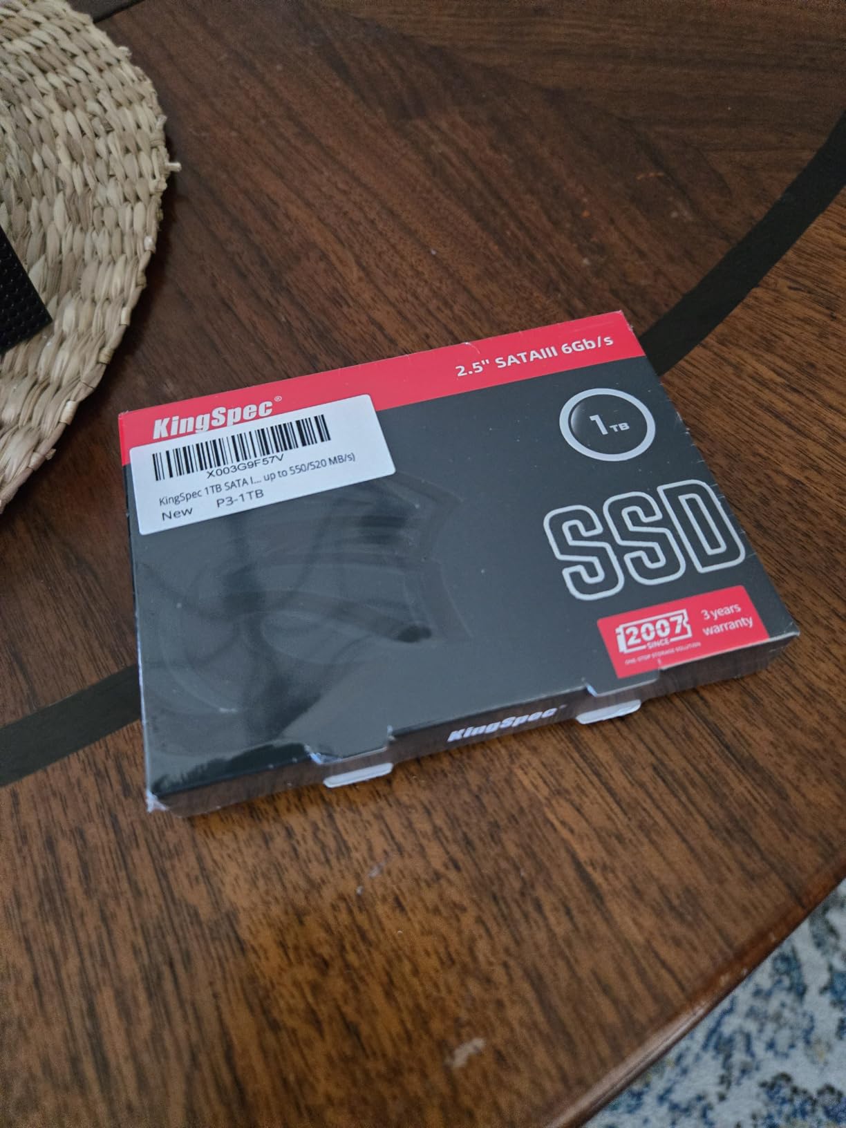KingSpec 512GB 2.5 SSD SATA III Internal - 550MB/s Read, 520MB/s Write with 3D NAND Flash, for Laptop & Desktop PC Upgrade - Customer Photo 3