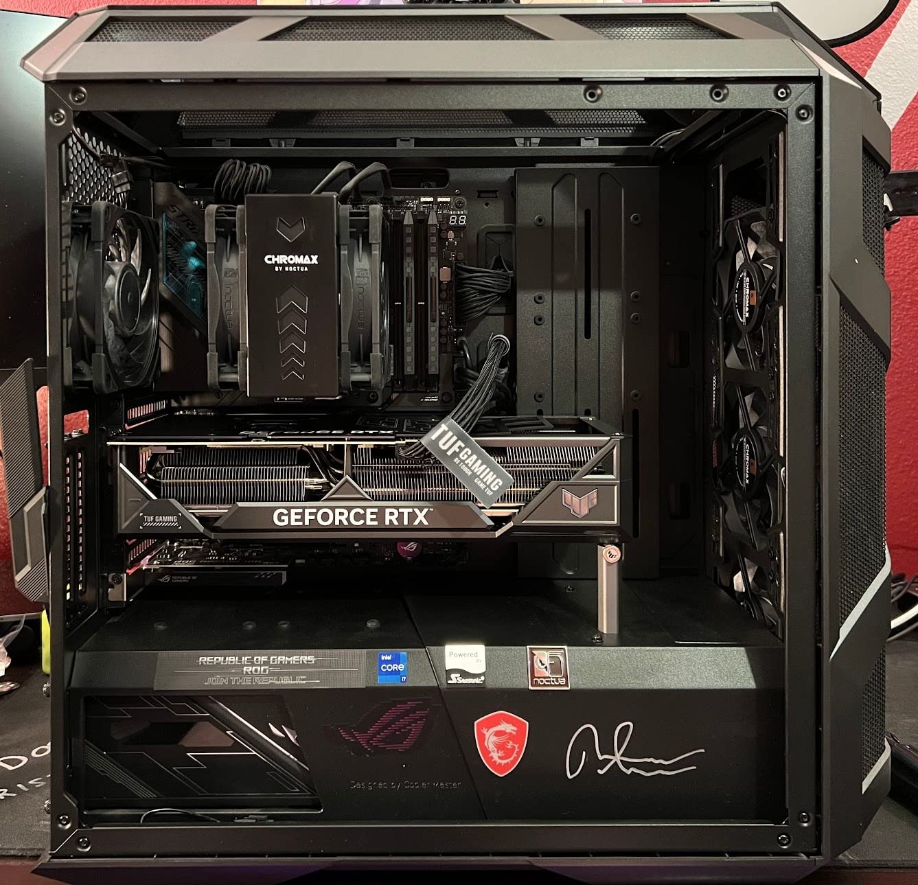 ASUS ROG Strix GeForce RTX® 4080 OC Edition Gaming Graphics Card (PCIe 4.0, 16GB GDDR6X, HDMI 2.1a, DisplayPort 1.4a) - Customer Photo 1