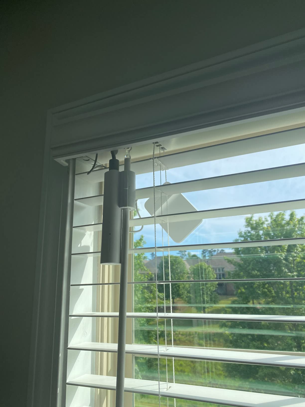 SwitchBot Blind Tilt Motorized Blinds - Smart Electric Blinds, Automatic Blind Opener and Closer, Solar Powered, Light Sensing Control, Add Hub Mini to Make it Compatible with Alexa & Google Home customer photo 2