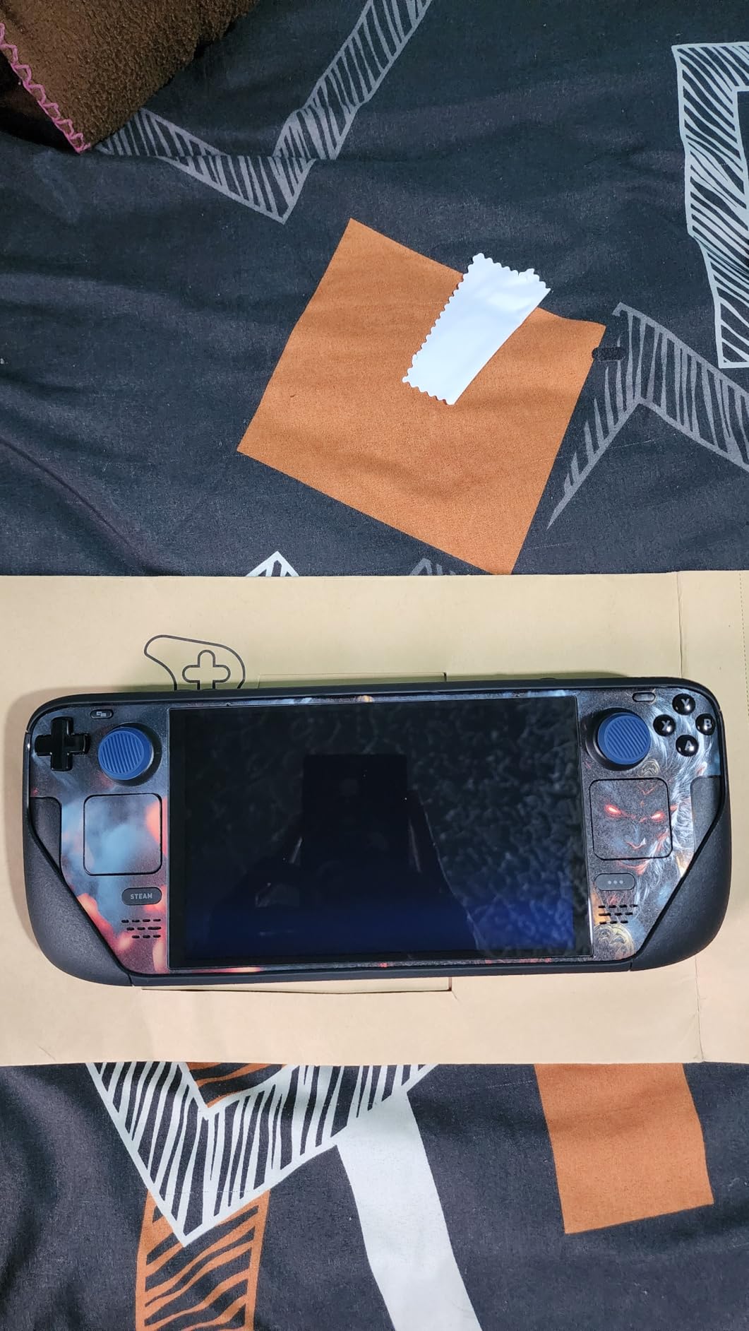 JSAUX Kickstand Case Compatible with Steam Deck/OLED, PC0105 Upgrade The Adjustable Angle Stand Steam Deck Cover TPU Protective Case, Shock-Absorption, Non-Slip and Anti-Scratch Design - Customer Photo 2