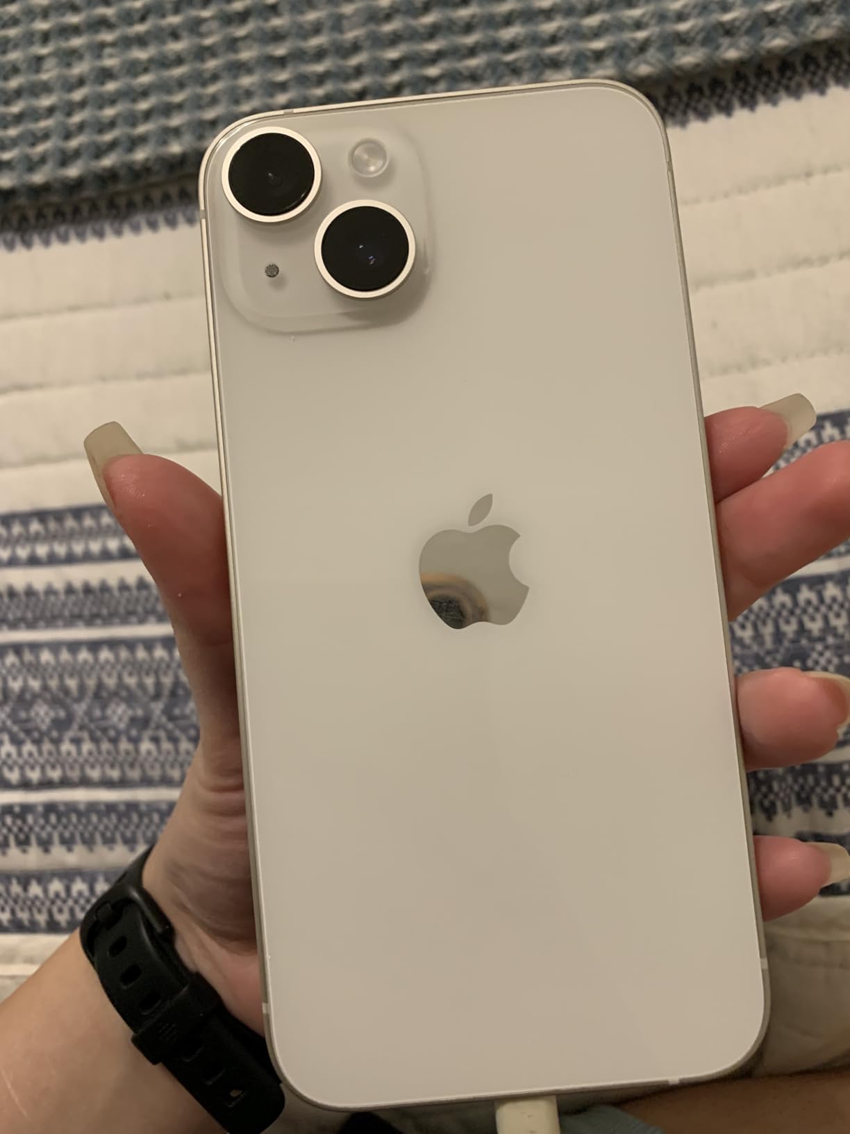 Apple iPhone 14, 128GB, Midnight - Unlocked (Renewed) - Customer Photo 2
