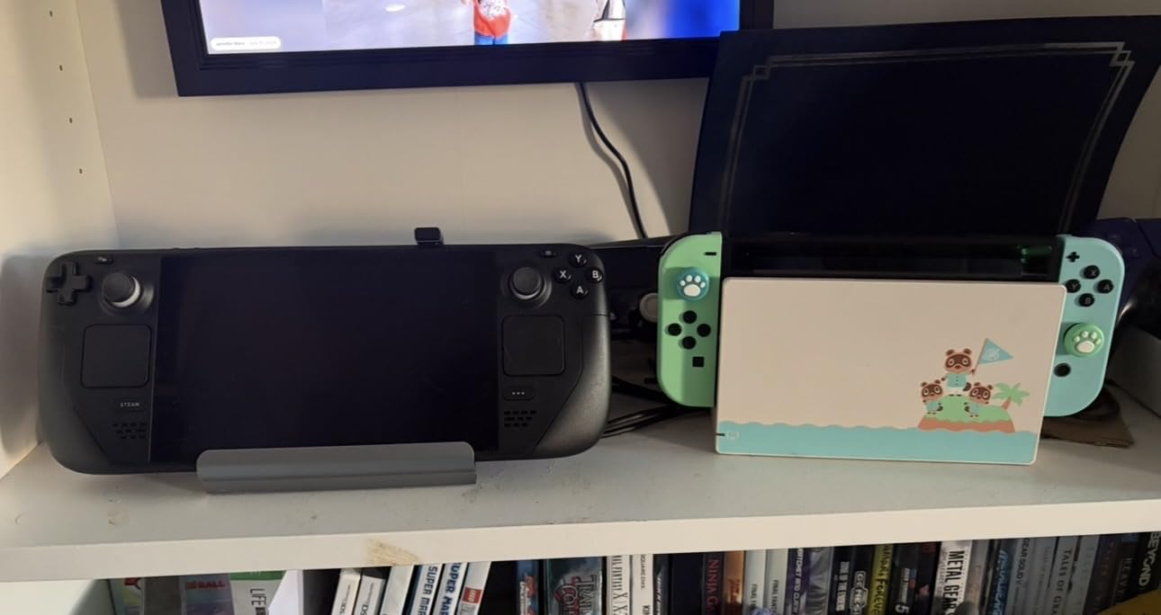 Docking Station for Steam Deck ROG Ally, 6 in 1 Stream Deck Dock with HDMI 2.0 4K@60Hz, 1000Mbps Gigabit Ethernet, 3 USB-A 3.0 and 100W Full Speed Charging USB-C Port Compatible with Valve Steam Deck - Customer Photo 1