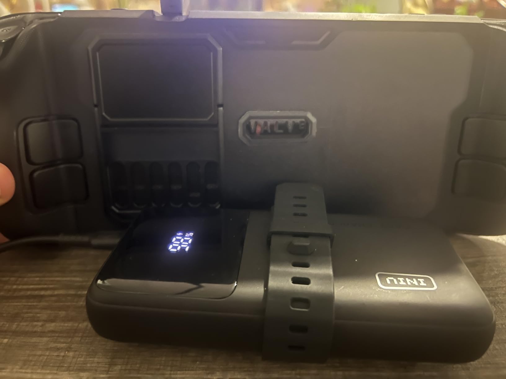 JSAUX PC0104 ModCase Compatible with Steam Deck, Steam Deck Case Comprehensive Protection Include Detachable Front Shell, Body Protective Shell, Metal Bracket and Strap - Basic Set - Customer Photo 3