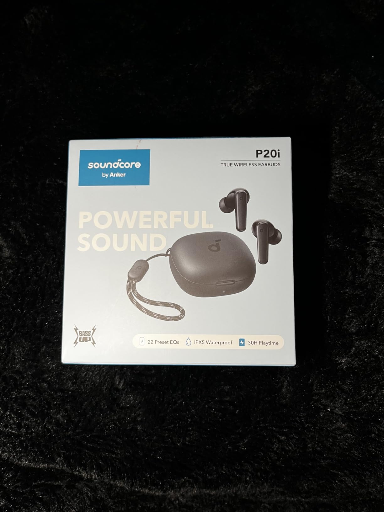 Soundcore P20i True Wireless Earbuds by Anker, 10mm Drivers with Big Bass, Bluetooth 5.3, 30H Long Playtime, Water-Resistant, 2 Mics for AI Clear Calls, 22 Preset EQs, Customization via App customer photo 2
