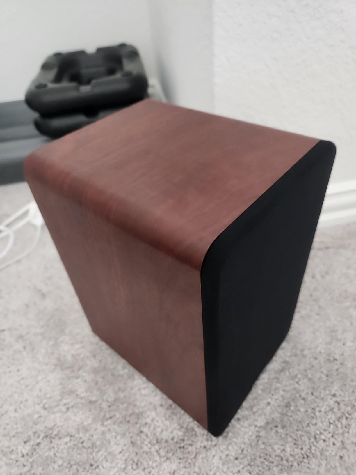 Saiyin Bluetooth Bookshelf Speakers for Record Player, Powered Studio Monitor Speaker with 5.2 Inch Woofer, Horn Tweeter and Optical RCA Inputs, Subwoofer Line Out for Turnable. - Customer Photo 1