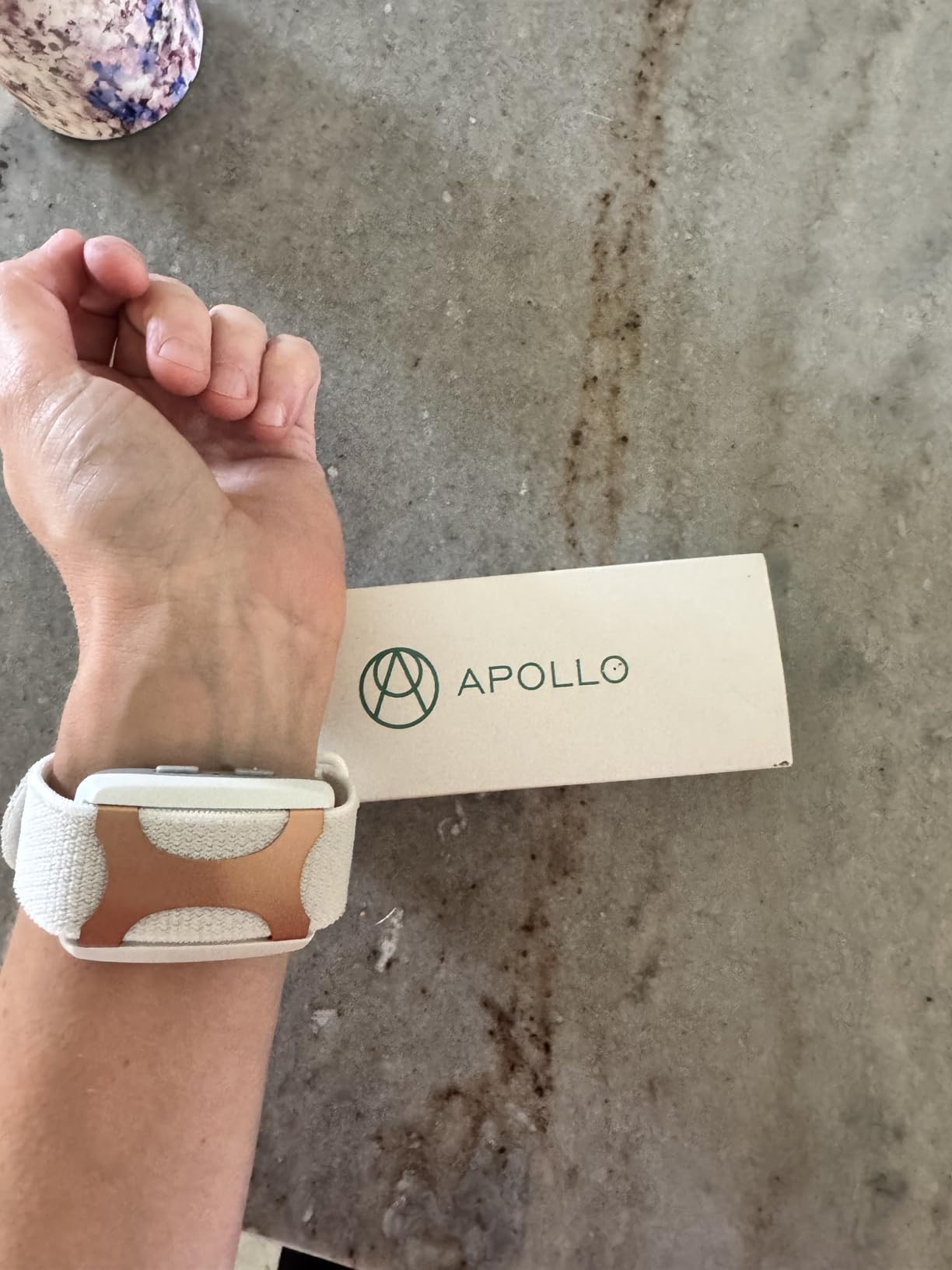 Apollo Neuro Wearable – Award-Winning Sleep & Stress Relief Device – Fall Asleep Faster, Sleep Longer & Deeper - Customer Photo 3