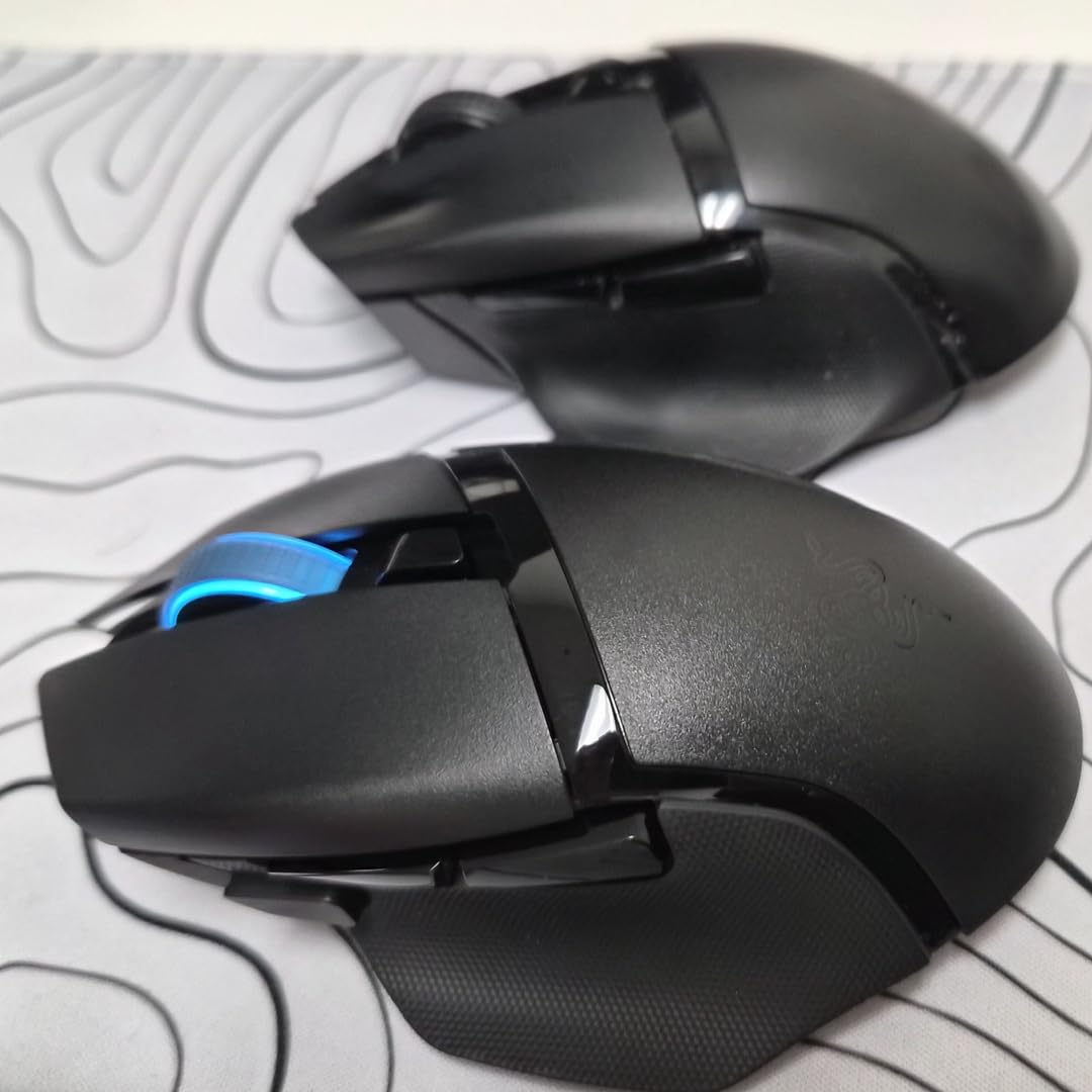 Razer Basilisk V3 X HyperSpeed Customizable Wireless Gaming Mouse: Mechanical Switches Gen-2-5G Advanced 18K Optical Sensor - Chroma RGB - 9 Programmable Controls - 285 Hr Battery - Classic Black customer photo 2