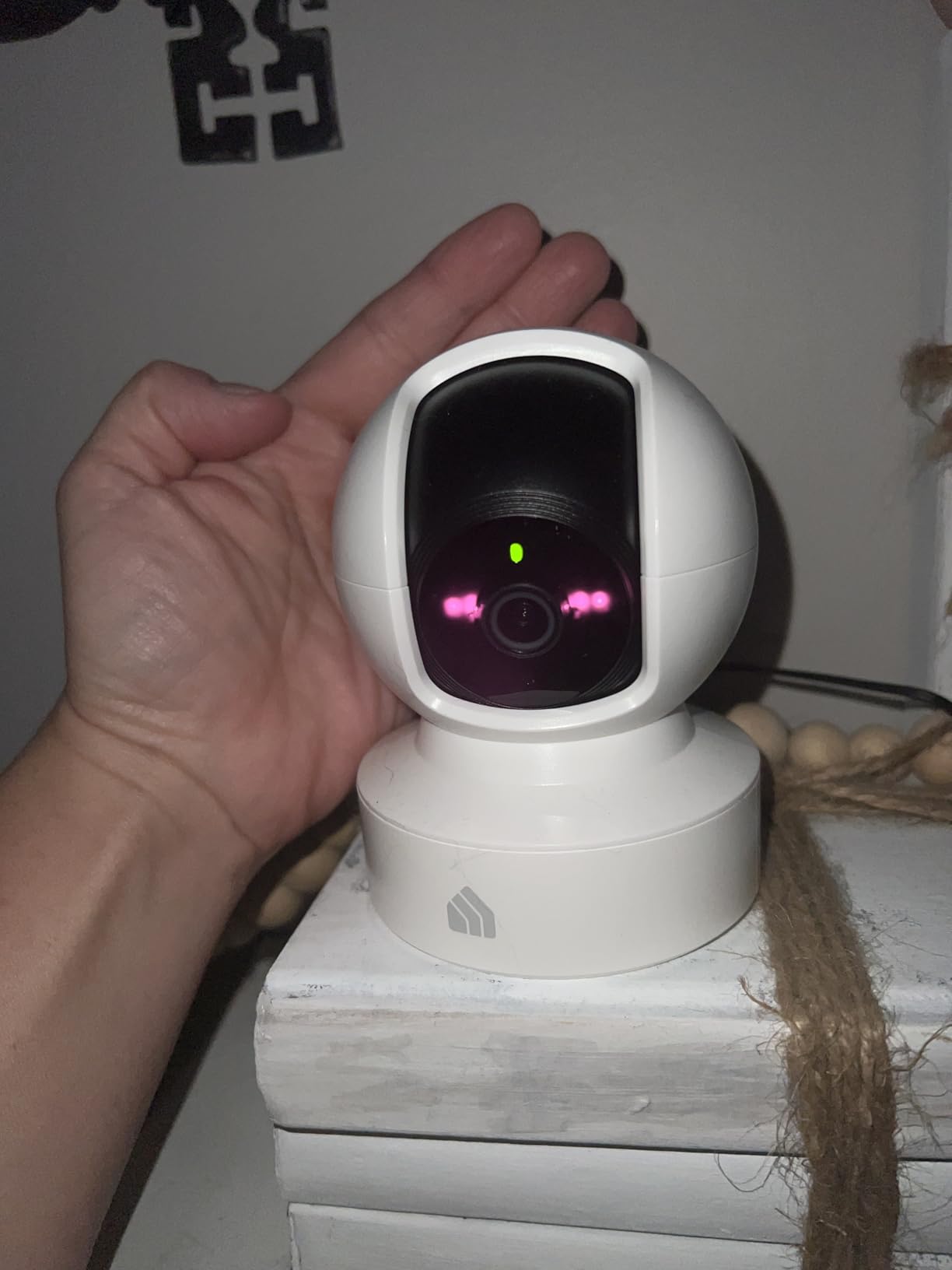 Kasa Smart Indoor Pan-Tilt Home Security Camera, 1080p HD Dog Camera w/Night Vision, Motion Detection for Baby & Pet Monitor, Cloud & SD Card Storage, Works w/ Alexa & Google Home, 2.4G WiFi (EC71) - Customer Photo 5