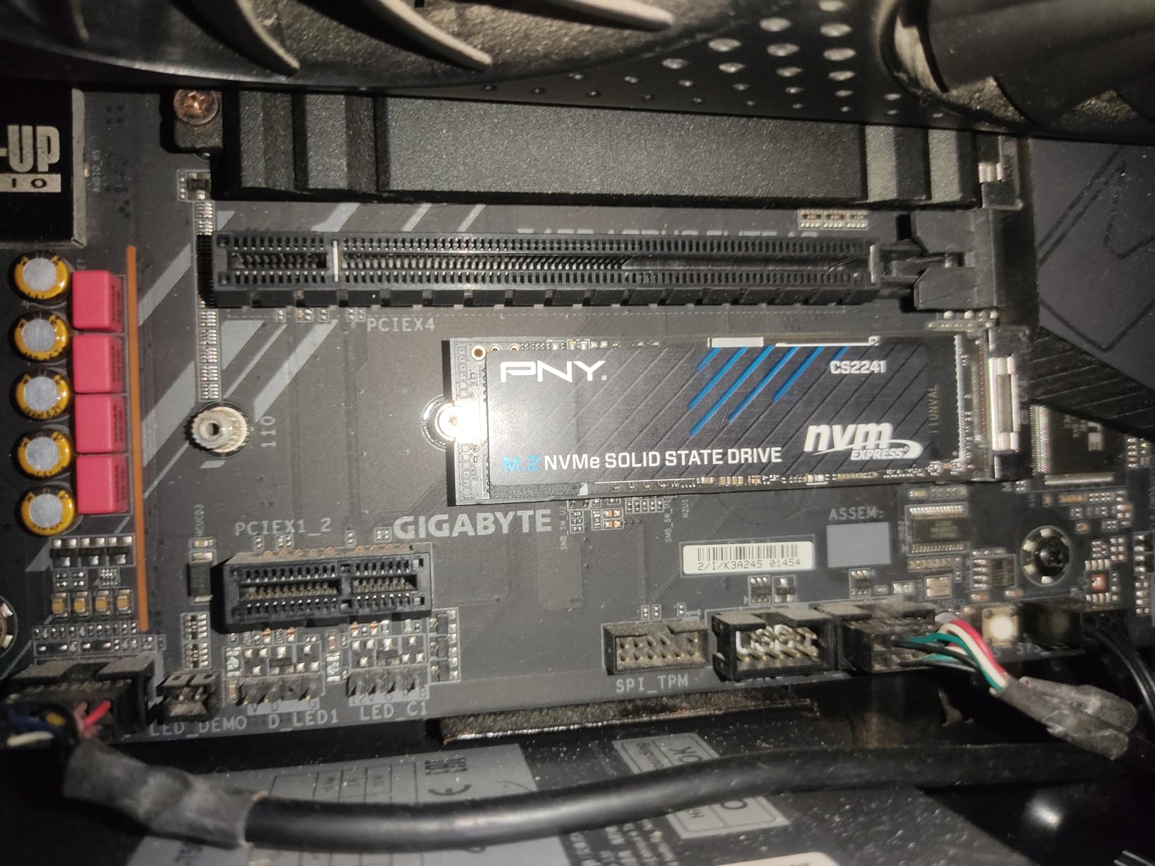 PNY CS2241 500GB M.2 NVMe Gen4 x4 Internal Solid State Drive (SSD) - M280CS2241-500-RB - Customer Photo 1