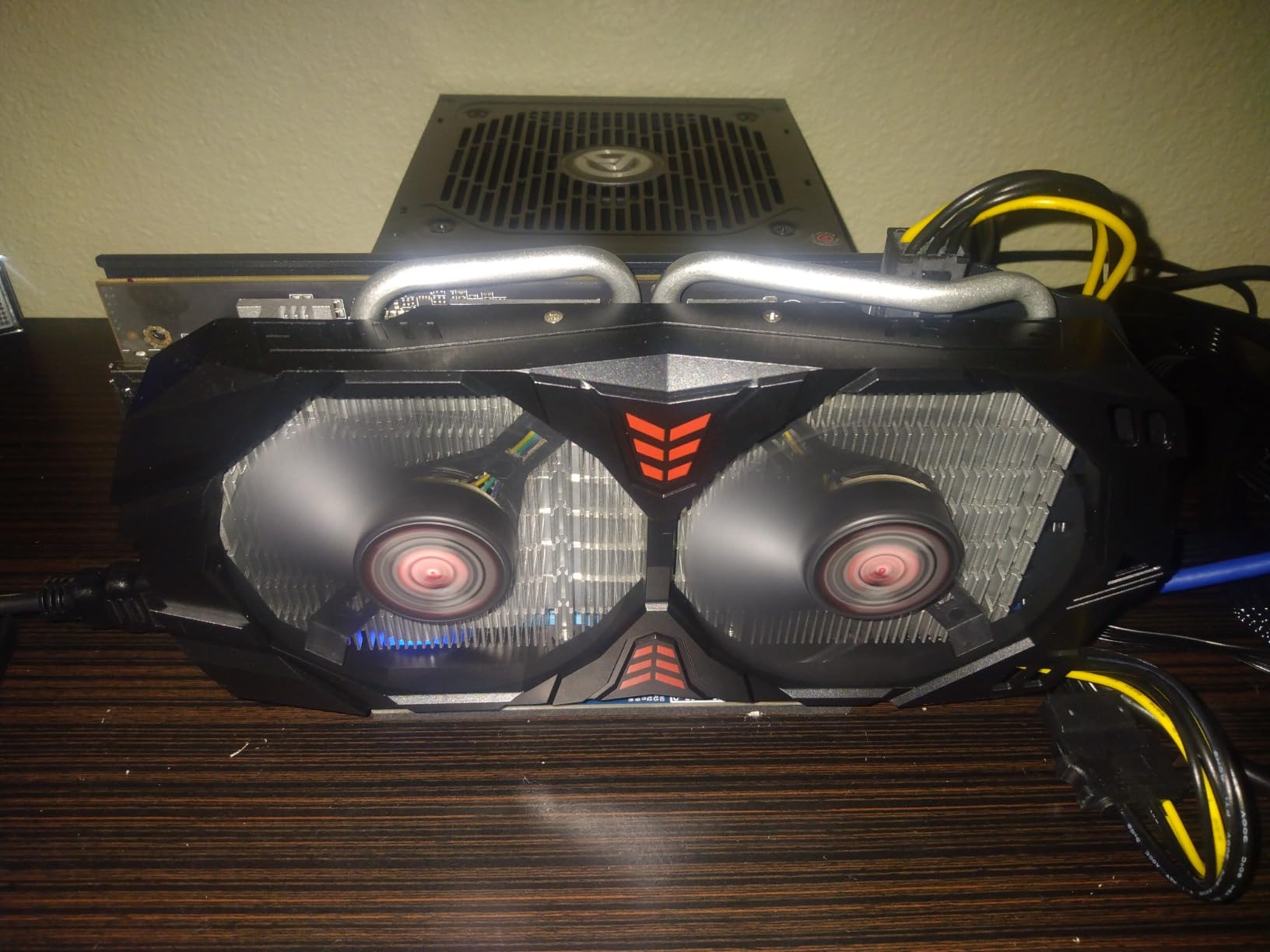 RX 580 8GB Graphics Card, 2048SP,GDDR5,256 Bit Graphics Card for Gaming PC,PCIE 3.0,Twin Freeze Fans Computer Video Card with HDMI/DP/Ports - Customer Photo 5
