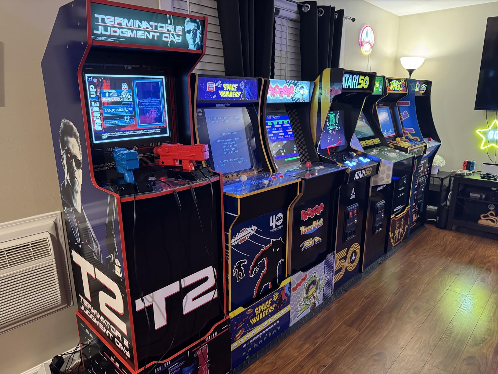 ARCADE1UP Class of 81' Deluxe Arcade Machine for Home - 5 Feet Tall - 12 Classic Games - Customer Photo 1
