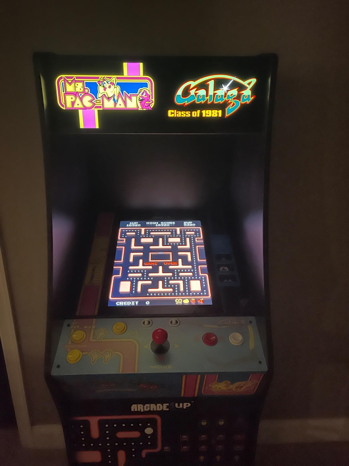 ARCADE1UP Class of 81' Deluxe Arcade Machine for Home - 5 Feet Tall - 12 Classic Games - Customer Photo 3