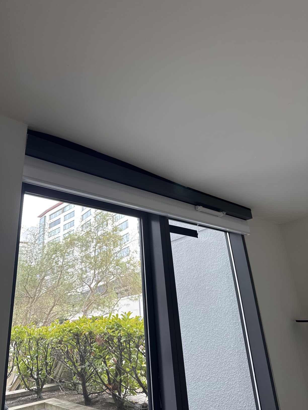 SmartWings Motorized Cellular Shades,100% Blackout Honeycomb Blinds Compatible with Zigbee/Alexa/Z-Wave/Homekit, Wireless Remote Control for Smart Home and Office in Customized Size,Grey - Customer Photo 2