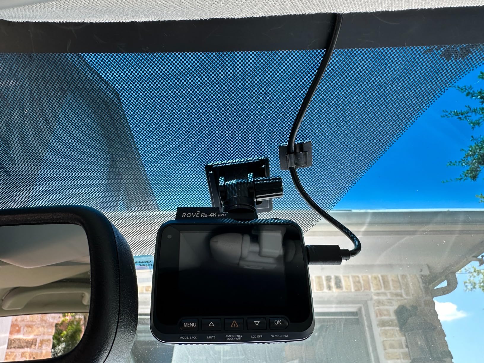 ROVE R2-4K PRO Dash Cam, Built-in GPS, 5G WiFi Dash Camera for Cars, 2160P UHD 30fps Dashcam with APP, 2.4
