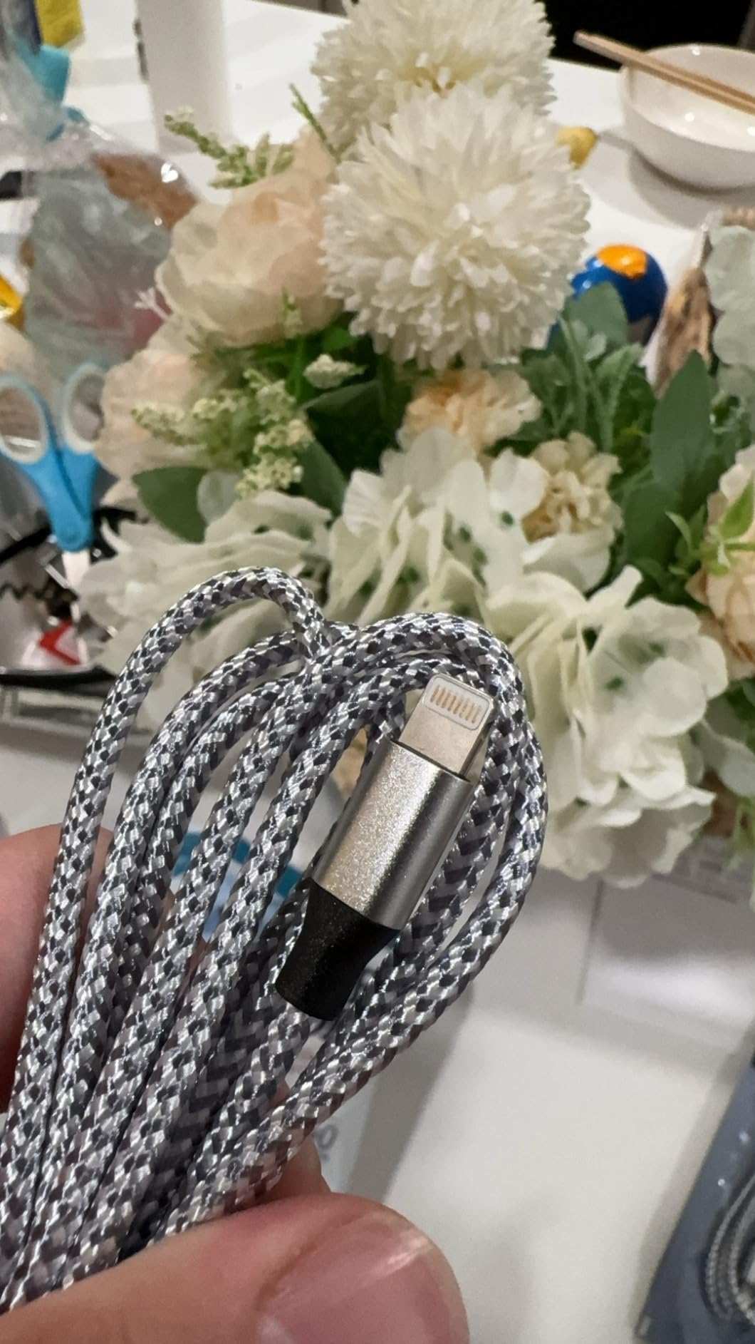 Durable iPhone Charger Cord 6FT 3Pack [Apple MFi Certified] Lightning Cable Nylon Braided iPhone Cord Fast Charging Cable Compatible with iPhone 14/13/12 Pro Max/12Pro/11 - Customer Photo 1