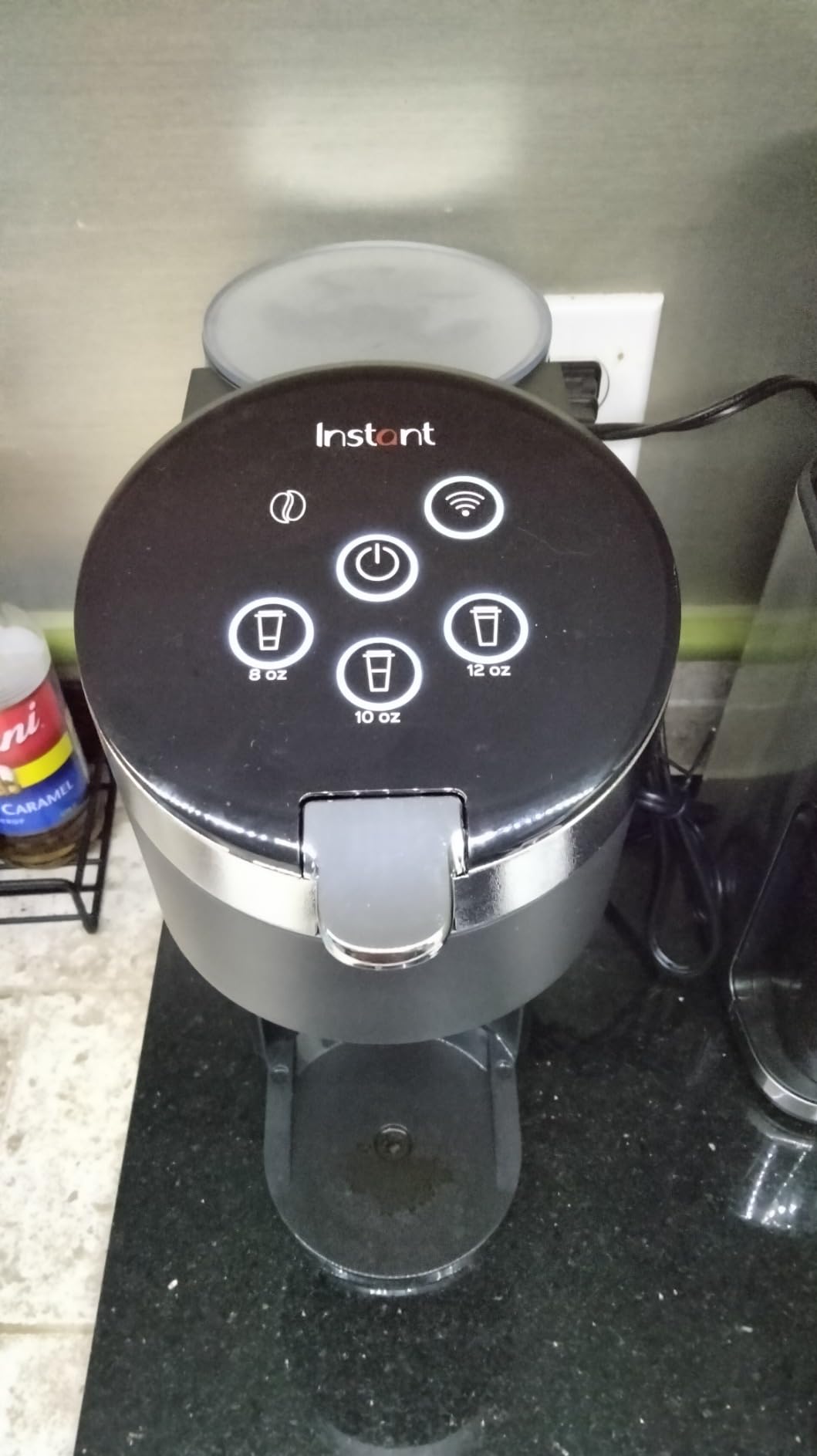 Instant Solo WIFI Connect Single Serve Coffee Maker, From the Makers of Instant Pot, Coffee Brewer, Includes Reusable Coffee Pod & Bold Setting, Brew 8 to 12oz., 40oz. Water Reservoir, Black - Customer Photo 3