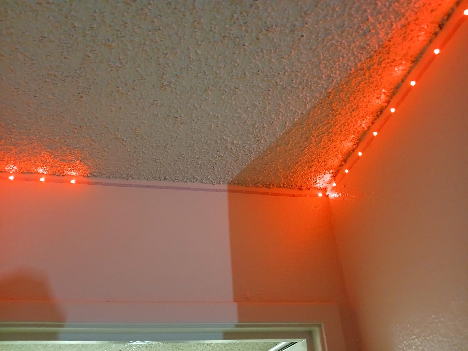 Leeleberd Led Lights for Bedroom 100 ft (2 Rolls of 50ft) Music Sync Color Changing RGB Led Strip Lights with Remote App Control Bluetooth Led Strip, Lights for Room Home Kitchen Party Decor - Customer Photo 5