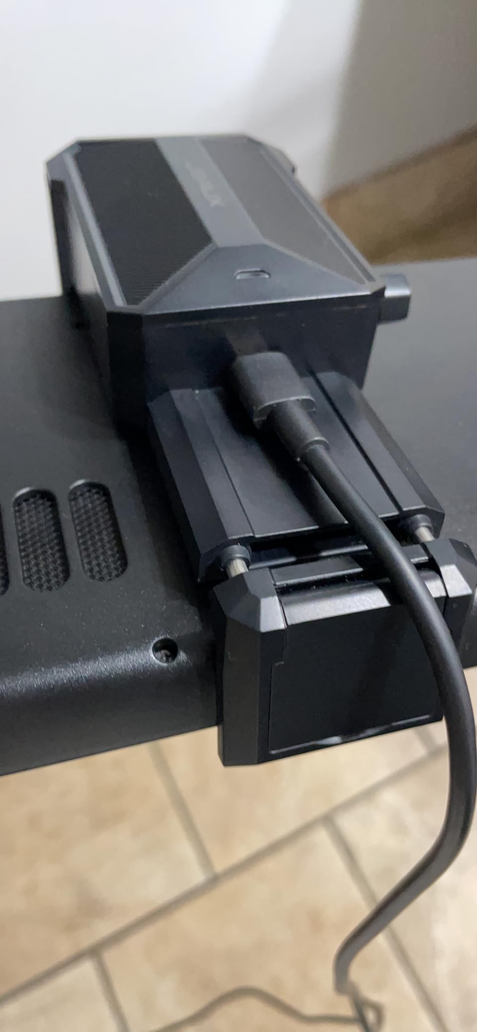 JSAUX Cooling Fan for Steam Deck, Innovative Cooler with Stand Compatible with Steam Deck OLED-GP0201 - Customer Photo 5