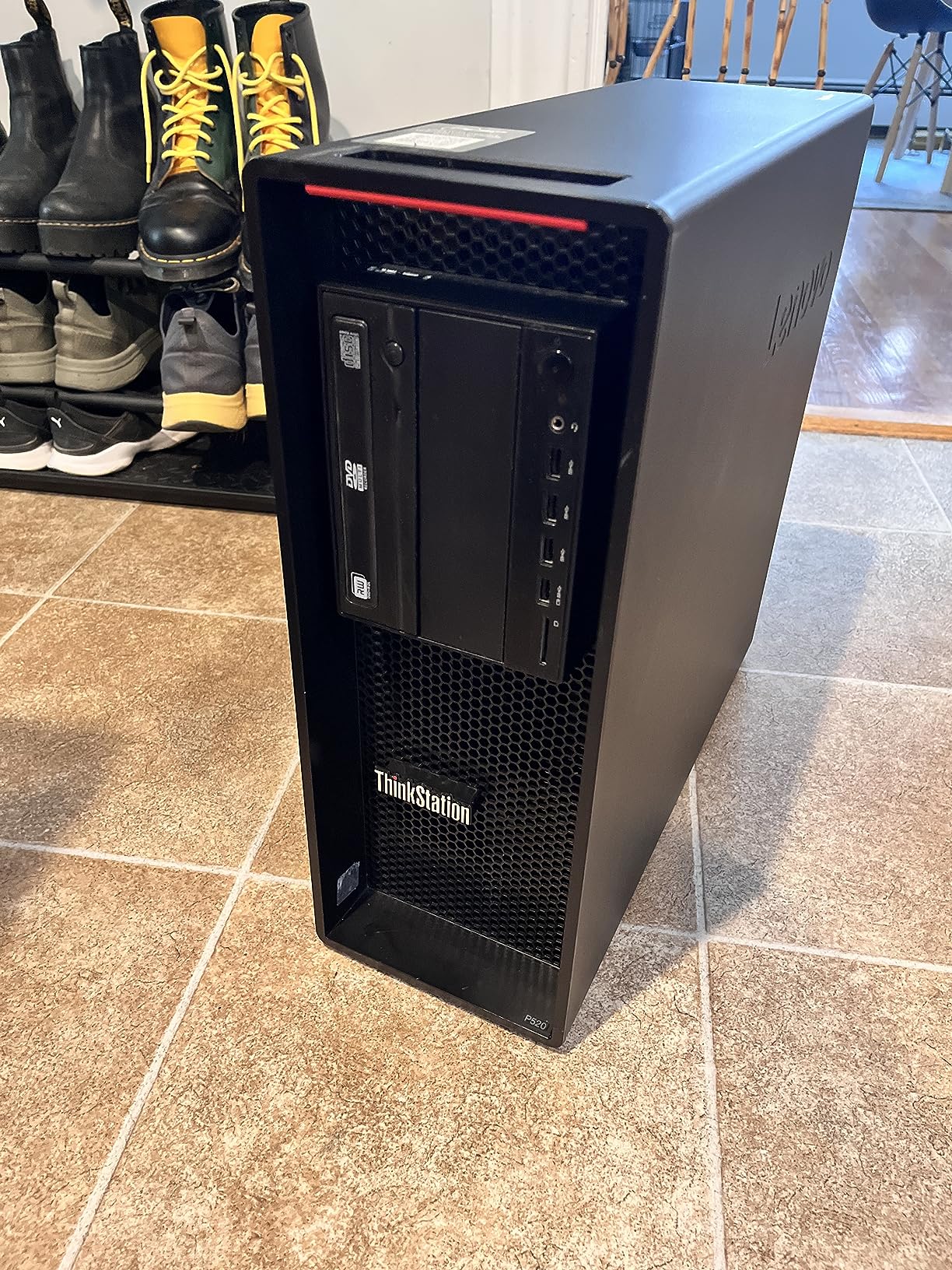PCSP ThinkStation P520 Workstation, Intel Xeon W-2123 3.60GHz 4-Core, 512GB NVMe M.2 SSD, Quadro M2000 4GB (4X Display Ports), Windows 11 Pro (Renewed) (64GB DDR4) - Customer Photo 1
