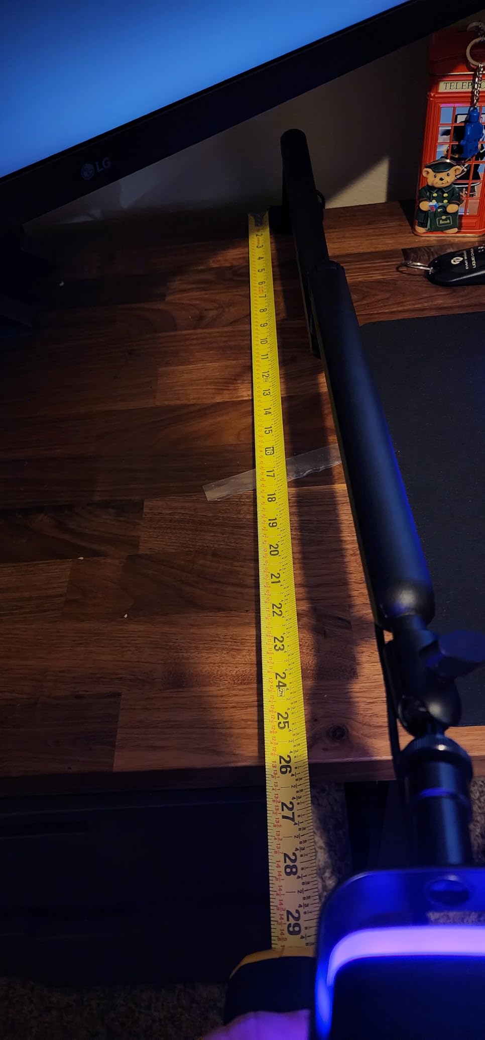 FIFINE Microphone Boom Arm, Low Profile Adjustable Stick Microphone Arm Stand with Desk Mount Clamp, Screw Adapter, Cable Management, for Podcast Streaming Gaming Studio-BM88 - Customer Photo 2