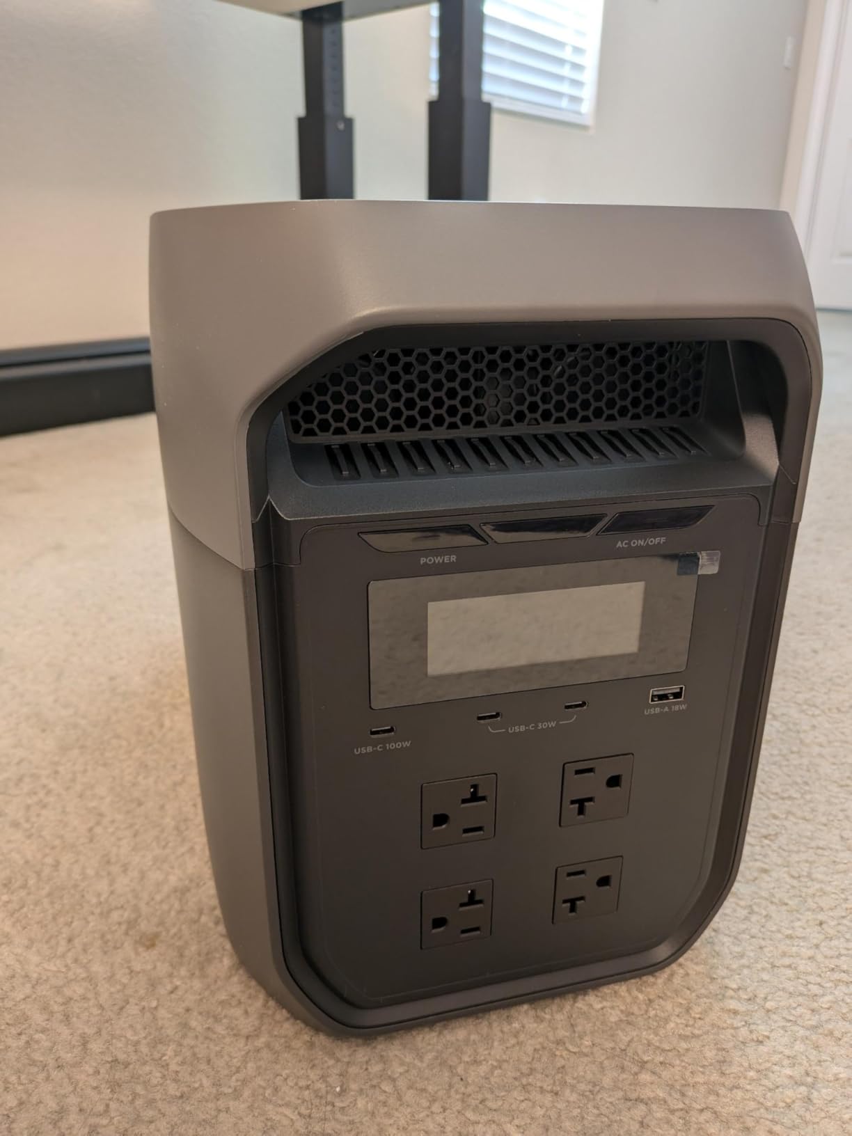 EF ECOFLOW Portable Power Station DELTA 2 Max, 2400W LFP Solar Generator, Full Charge in 1 Hr, 2048Wh Solar Powered Generator for Home Backup(Solar Panel Optional) - Customer Photo 3