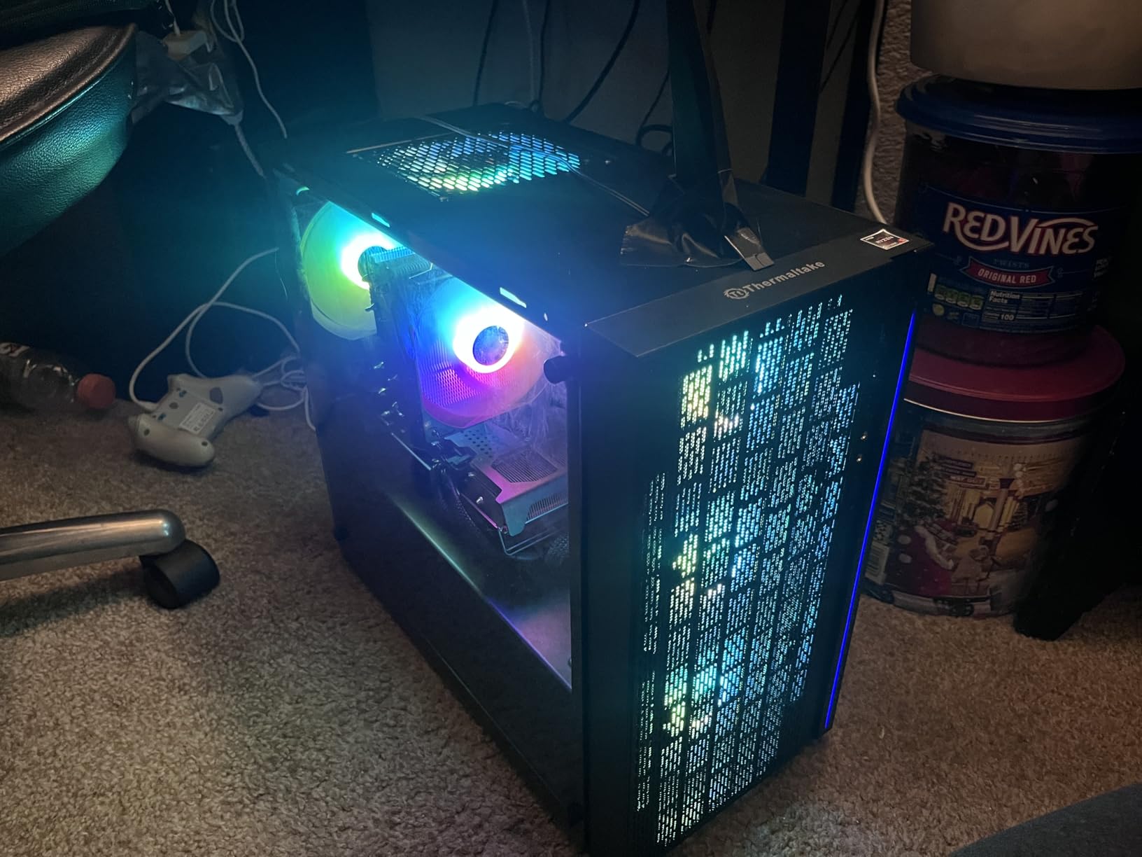 Thermalright Assassin X 120R SE V2 CPU Cooler, 4×6mm Heat Pipes, 1550RPM Speed 120mm RGB PWM Quiet Fan CPU Cooler with S-FDB Bearing, for AMD AM4 AM5/Intel 1700/1150/1151/1200/1851 - Customer Photo 2