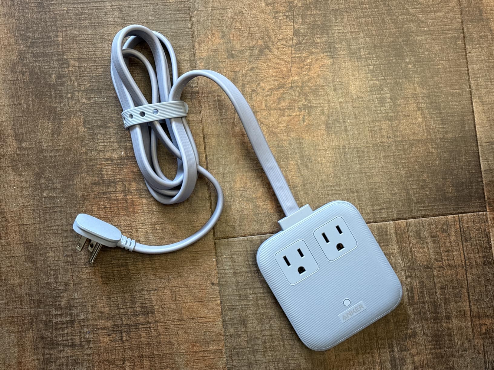 Anker Nano Charging Station(67W Max), 6-in-1 USB-C Power Strip for iPhone 16/15 and MacBook, with Flat Plug and 5ft Thin Undetachable Extension Cord,2 AC,2 USB-A,2 USB-C, for Home&Office - Customer Photo 2