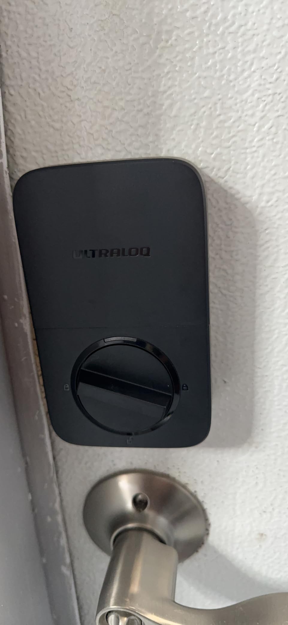 ULTRALOQ U-Bolt Pro WiFi Smart Lock with Door Sensor, 8-in-1 Keyless Entry Door Lock with Fingerprint ID, App Remote Control, Built-in WiFi Keypad Deadbolt, Auto Unlock, IP65 Waterproof, Easy Install - Customer Photo 2