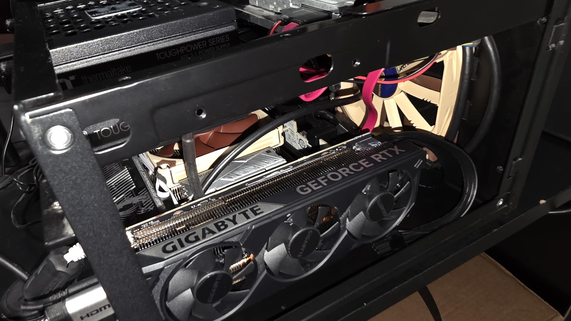 Thermalright HR10 2280 PRO Black SSD Heatsink Cooling,Double-Sided Heat Sink, with Small and High Speed PWM Fan,Thermal Silicone Pad for 2280 SSD PC and Computer,Desktop High Performance SSD Cooler - Customer Photo 3