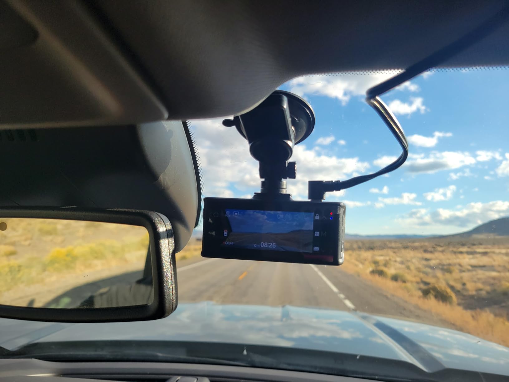 REDTIGER 4K STARVIS 2 Dash Cam Front and Rear, 5GHz WiFi 20MB/s, Free 128GB Card | Voice Control, Touch Screen, GPS, Loop Recording, Parking Mode, Audio Recording, WDR Night Vision, Supercapacitor (F7N Touch) customer photo 1
