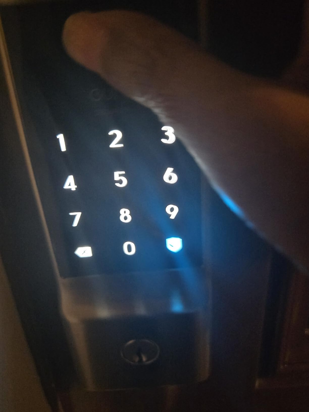 eufy Security Smart Lock C220, Fingerprint Keyless Entry Door Lock, Built-in Wi-Fi, App Remote Control, Front Door Smart Lock Deadbolt, 8Months Battery, Reliable Power, IP53 Waterproof, BHMA Grade 3 - Customer Photo 1