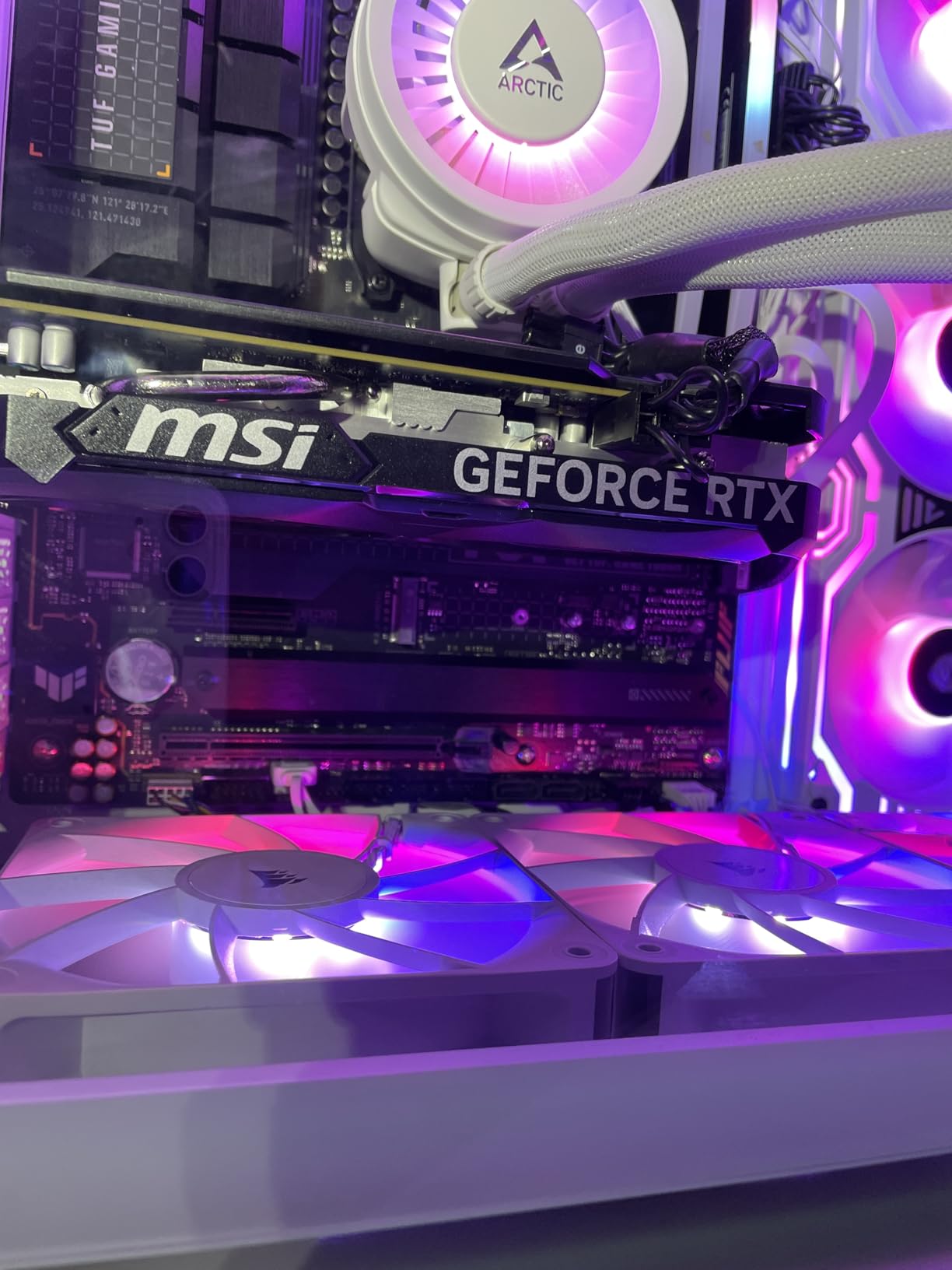 MSI GeForce RTX 4060 Ventus 2X Black 8G OC Gaming Graphics Card - 8GB GDDR6X, PCI Express Gen 4, 128-bit, 3X DP v 1.4a, HDMI 2.1a (Supports 4K & 8K HDR) - Customer Photo 3