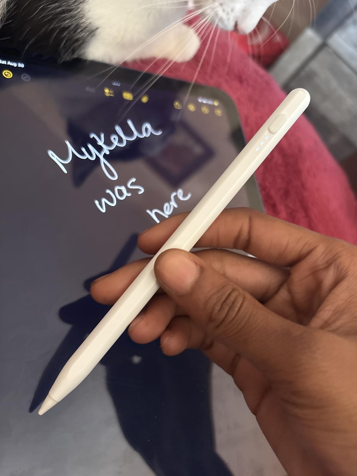 Stylus Pen for iPad Pencil 10th Generation, 2X Fast Charge Apple Pencil with Tilt Sensitivity & Palm Rejection, Compatible with 2018-2025 iPad 6-11th, Pro 12.9/11/13