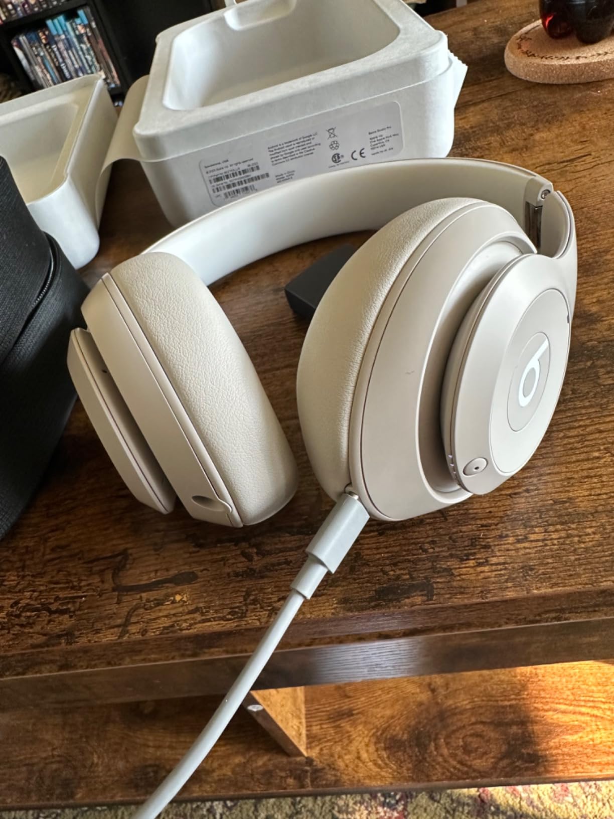 Beats Studio Pro Premium Wireless Over-Ear Headphones - Up to 40-Hour Battery Life, Active Noise Cancelling, Great for Travel & Commuting, USB-C Lossless Audio, Apple & Android Compatible - Sandstone customer photo 2