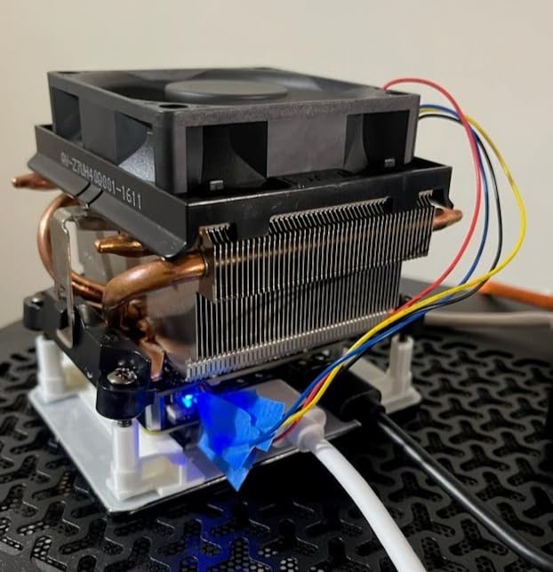 Fully Assembled Mini 3D Printer for Kids and Beginners - Complete Starter Kit with Auto Leveling 3D Printing Machine, 10M PLA Filament, and SD Card - WiFi 3D Home Printer for MAC, Windows, and Linux - Customer Photo 1
