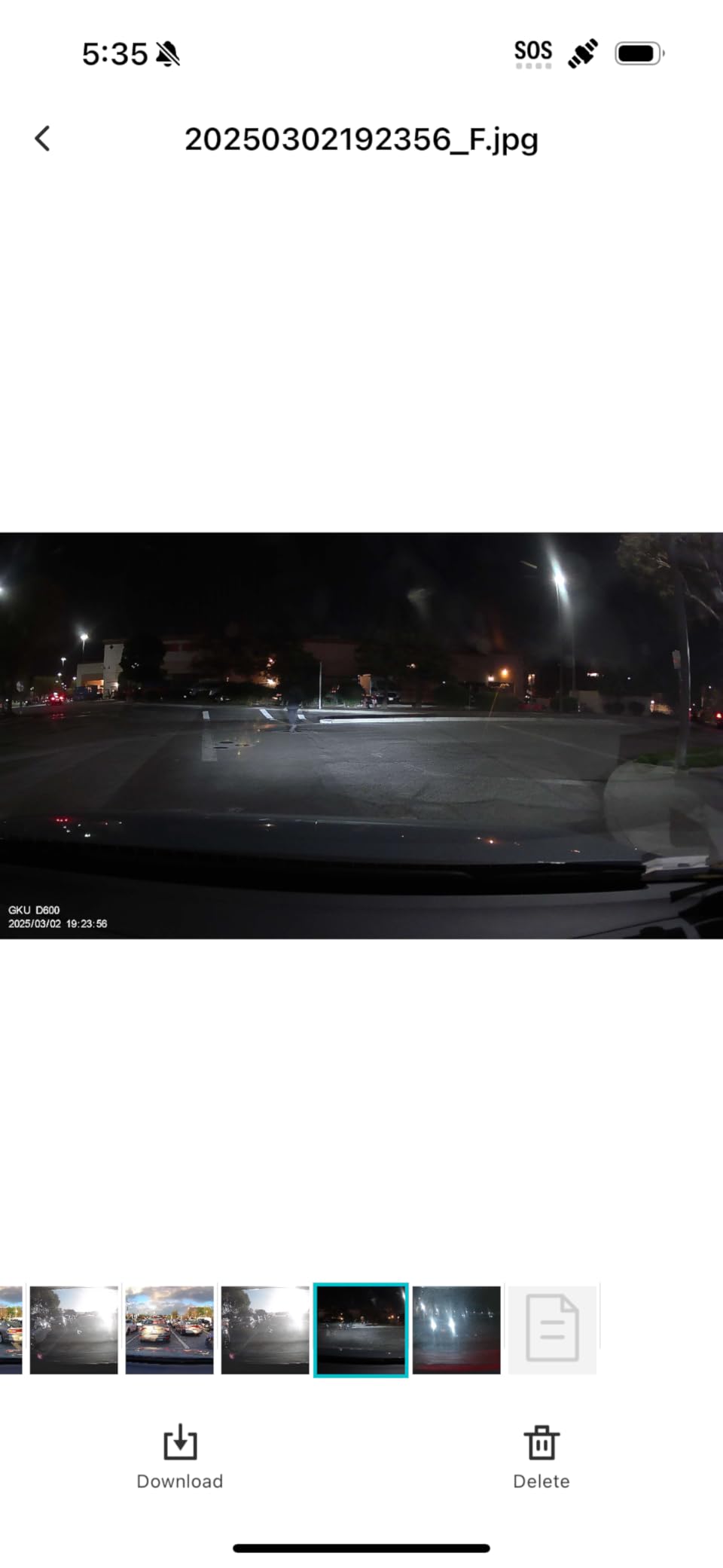 GKU Dash Cam Front and Rear Camera – 4K+1080P Dual Dash Camera for Cars with 64GB SD Card, 5GHz WiFi & App Control, Night Vision, Parking Mode, G-Sensor, Loop Recording, WDR, 170° Wide Angle - Customer Photo 2