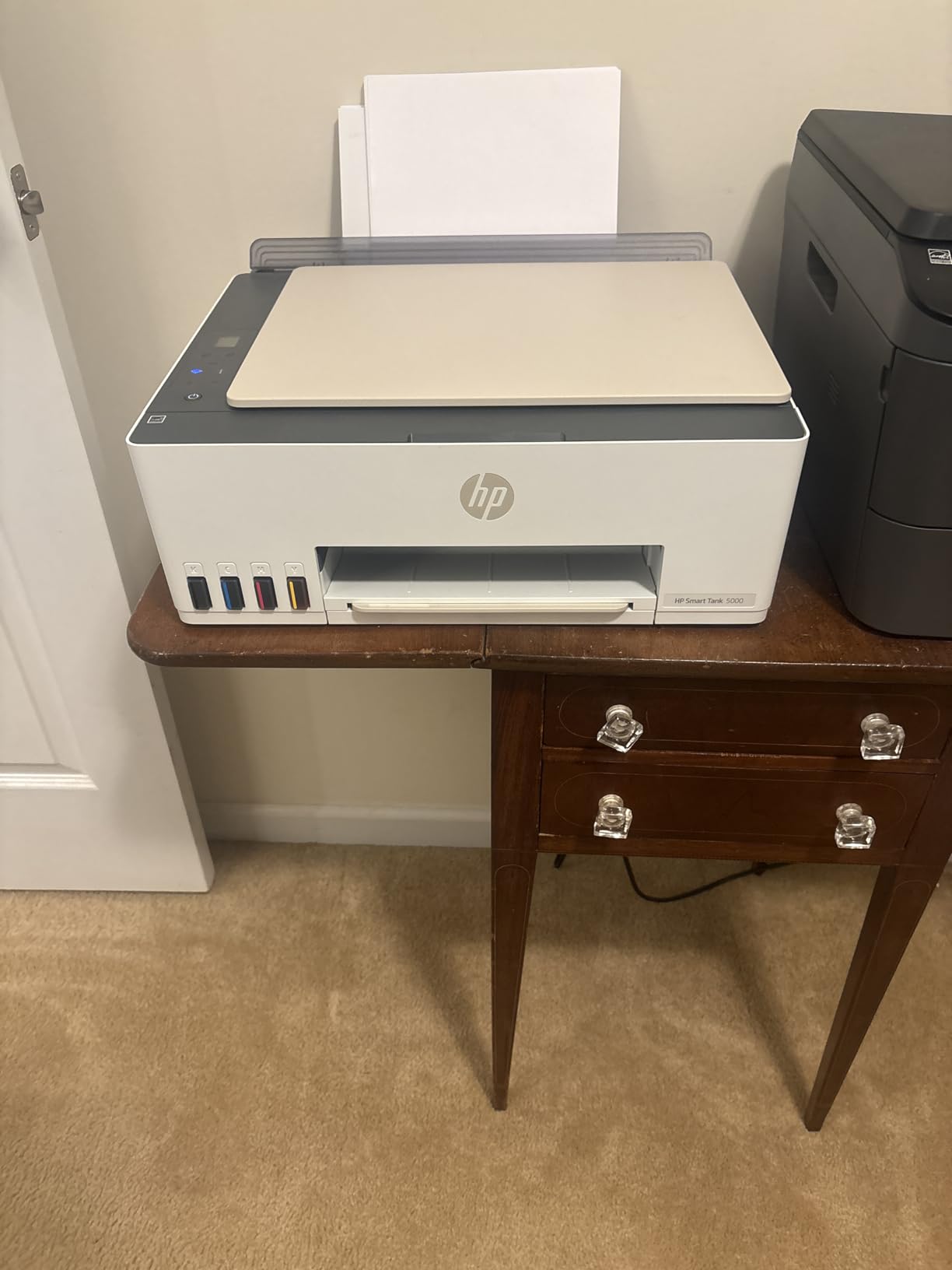 HP Smart Tank 5000 Wireless All-in-One Ink Tank Printer, Scanner, Copier with 2 years of ink included, Best-for-home, Refillable, AI-enabled - Customer Photo 4