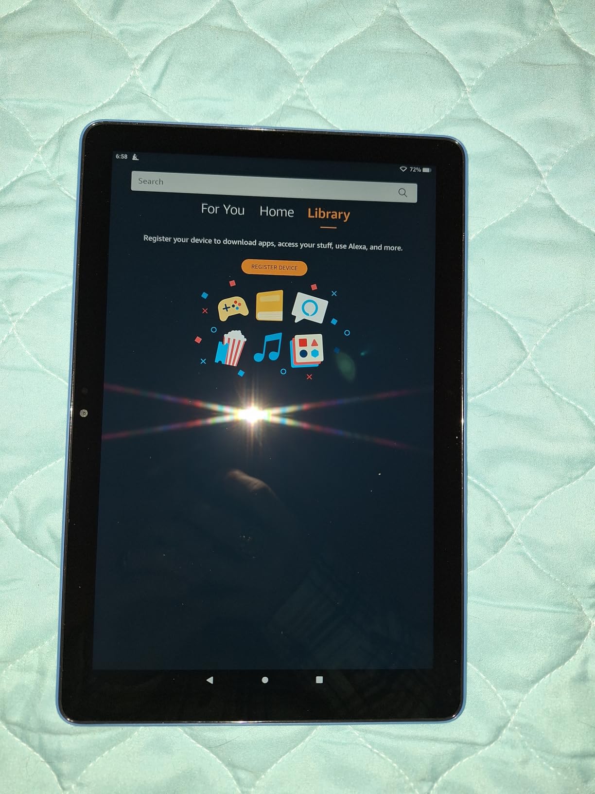 Amazon Fire HD 10 tablet and Keyboard Case bundle, seamlessly handle tasks and email on-the-go, latest model (2023 release), 32 GB, Black - Customer Photo 4