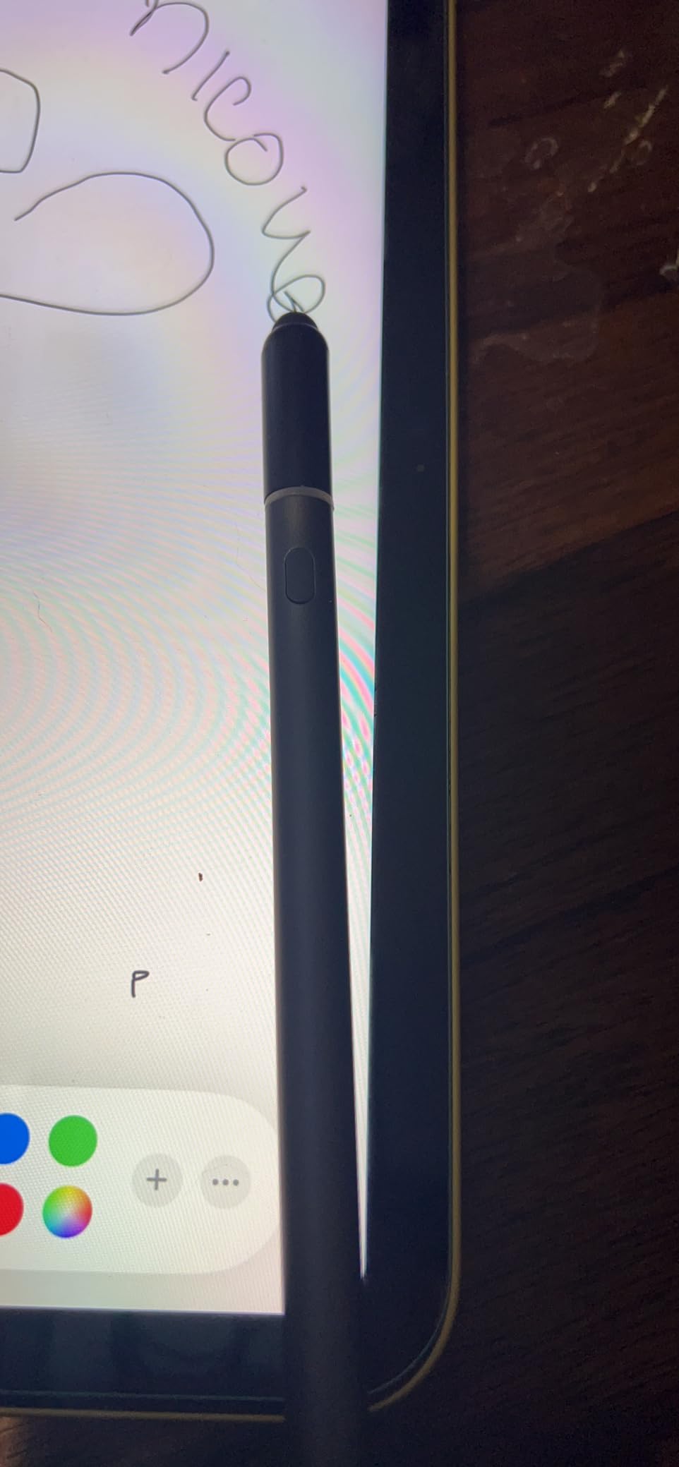 ZAGG Pro Stylus 2 with Active & Capacitive Tips, Palm Rejection, Tilt Recognition, Bluetooth Pairing, Compatible w/iPad Pro 11/12.9 (3,4, & 5 Gen)/Air 10.9/iPad 10.2/9.7/Mini 5/ iPad Air (M2) - White - Customer Photo 1