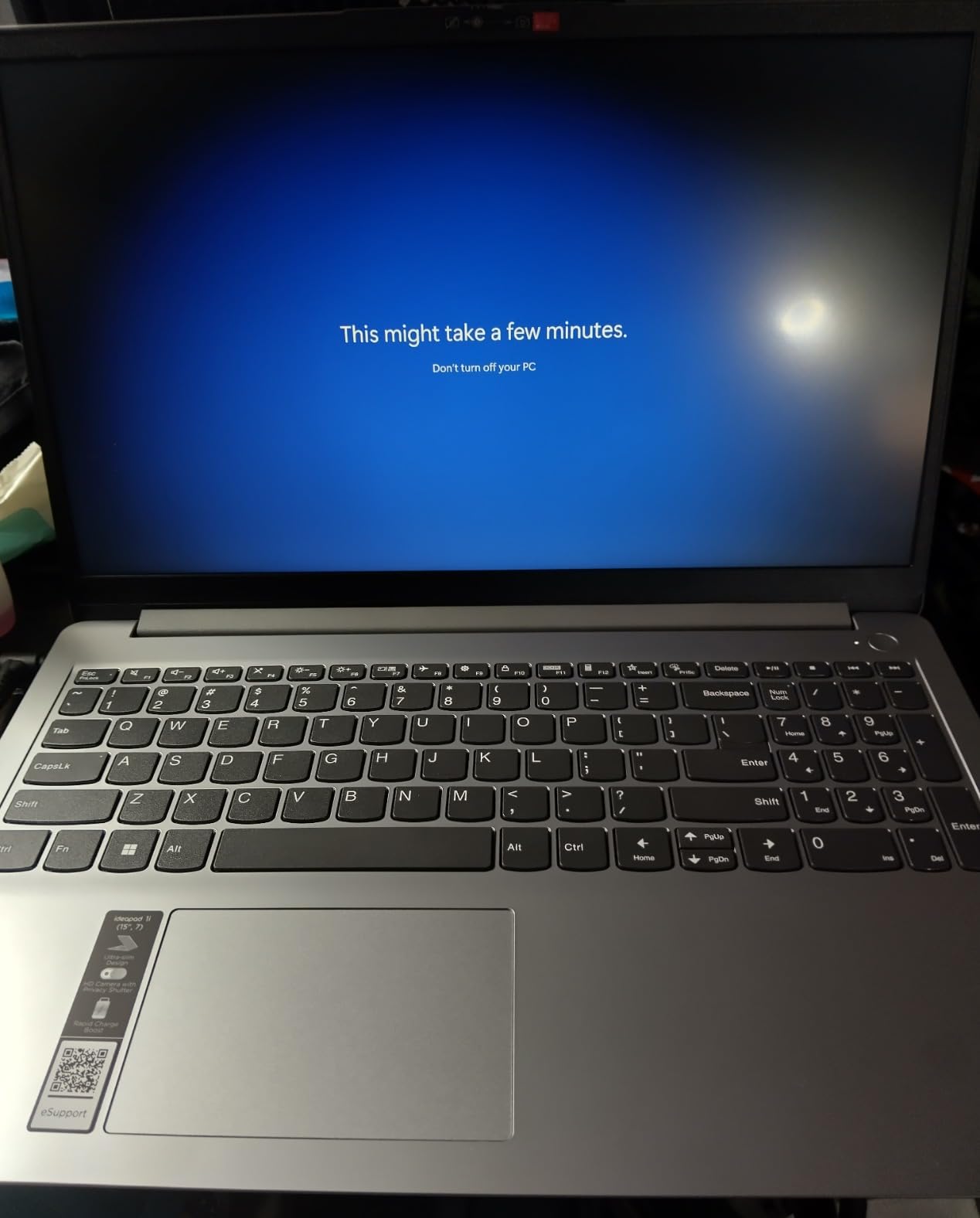 Lenovo IdeaPad 1 Student Laptop, Intel Dual Core Processor, 20GB RAM, 1TB SSD + 128GB eMMC, 15.6