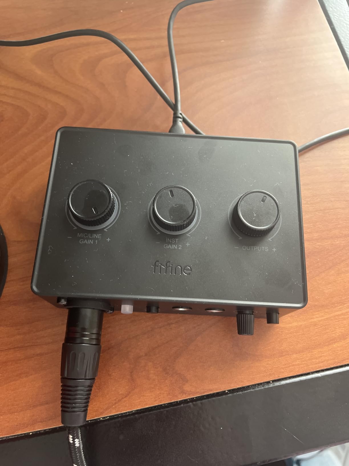 FIFINE PC Audio Mixer for Recording Music, USB Interface for Streaming and Podcasting with XLR, Monitor, 48V Phantom Power, Gain Knob, for Instrument Guitar/Video Content Creation/Vocal-Ampli 1 Customer Review FIFINE PC Audio Mixer for Recording Music, USB Interface for Streaming and Podcasting with XLR, Monitor, 48V Phantom Power, Gain Knob, for Instrument Guitar/Video Content Creation/Vocal-Ampli 1 - Customer Photo 1