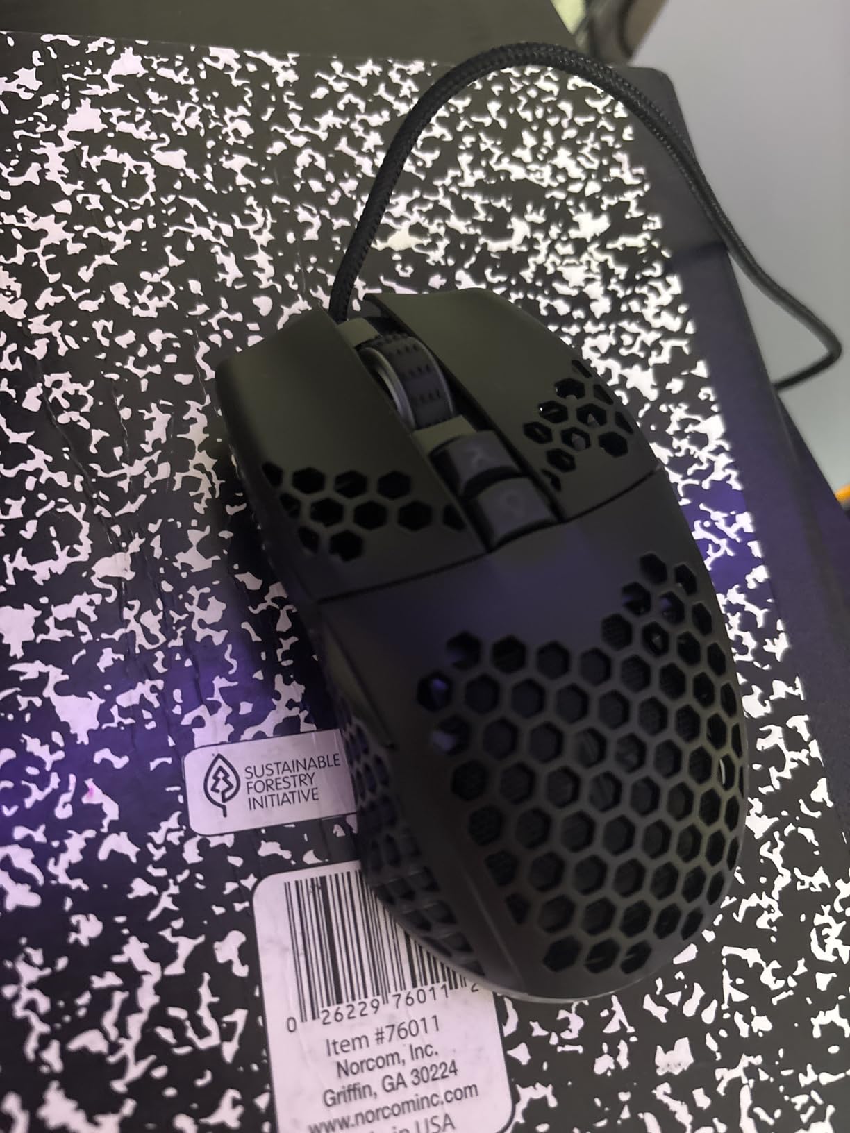 SOLAKAKA SM900 Gaming Mouse Wired with RGB,Adjustable 12800 DPI Wired Gaming Mouse with Side Buttons,Computer Mouse for Laptop/PC,White - Customer Photo 5