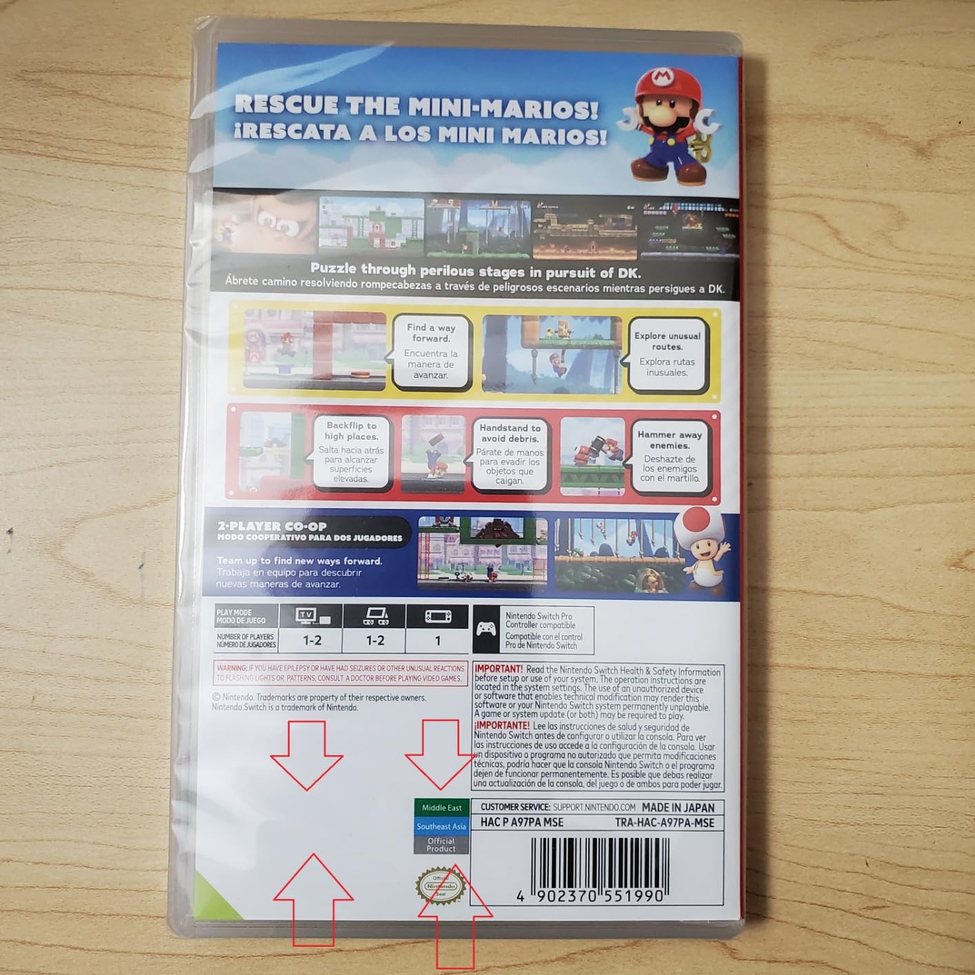 Mario Vs. Donkey Kong™ - US Version Customer Review Mario Vs. Donkey Kong™ - US Version - Customer Photo 5