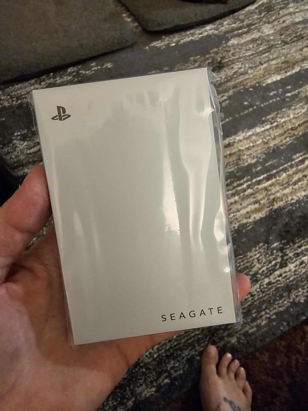 Seagate Game Drive for PlayStation® Consoles 5 TB External Hard Drive - USB 3.2 Gen 1, Officially-License (STLV5000100) - Customer Photo 2