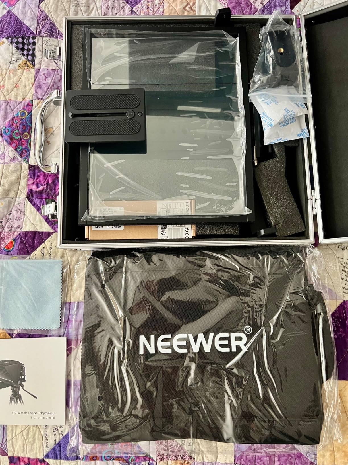NEEWER Teleprompter X17 II with RT113 Remote/APP Control, 17