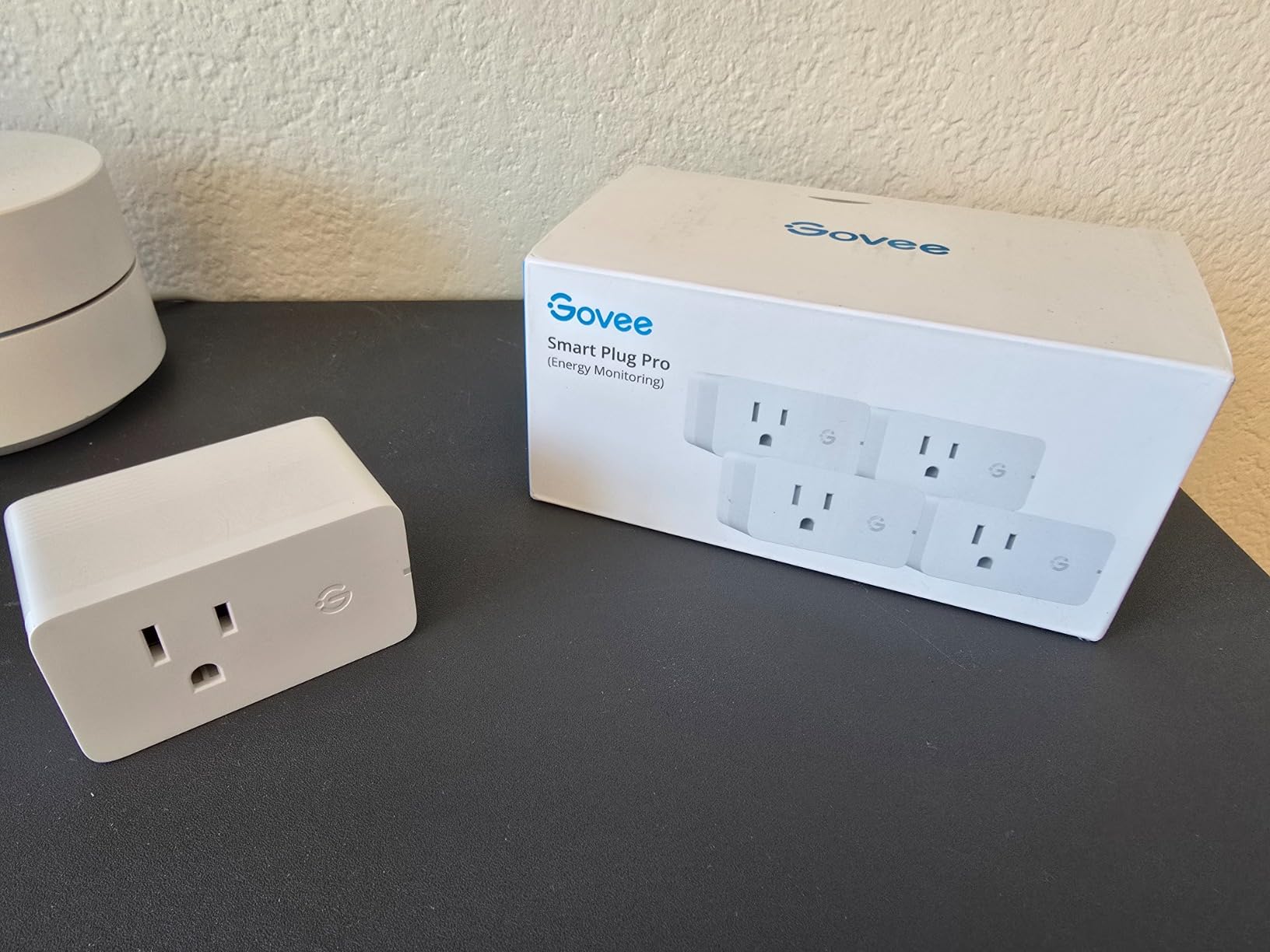 Govee Smart Plug with Energy Monitoring, WiFi Bluetooth Plug Work with Alexa and Google Assistant, 15A Smart Outlets with Timer & Group Controller, No Hub Required, ETL&FCC Certified for Home, 4 Pack - Customer Photo 1